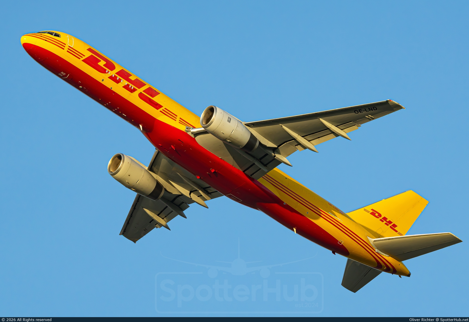 Photo of OE-LND - Boeing 757-23N(PCF) operated by DHL Air Austria