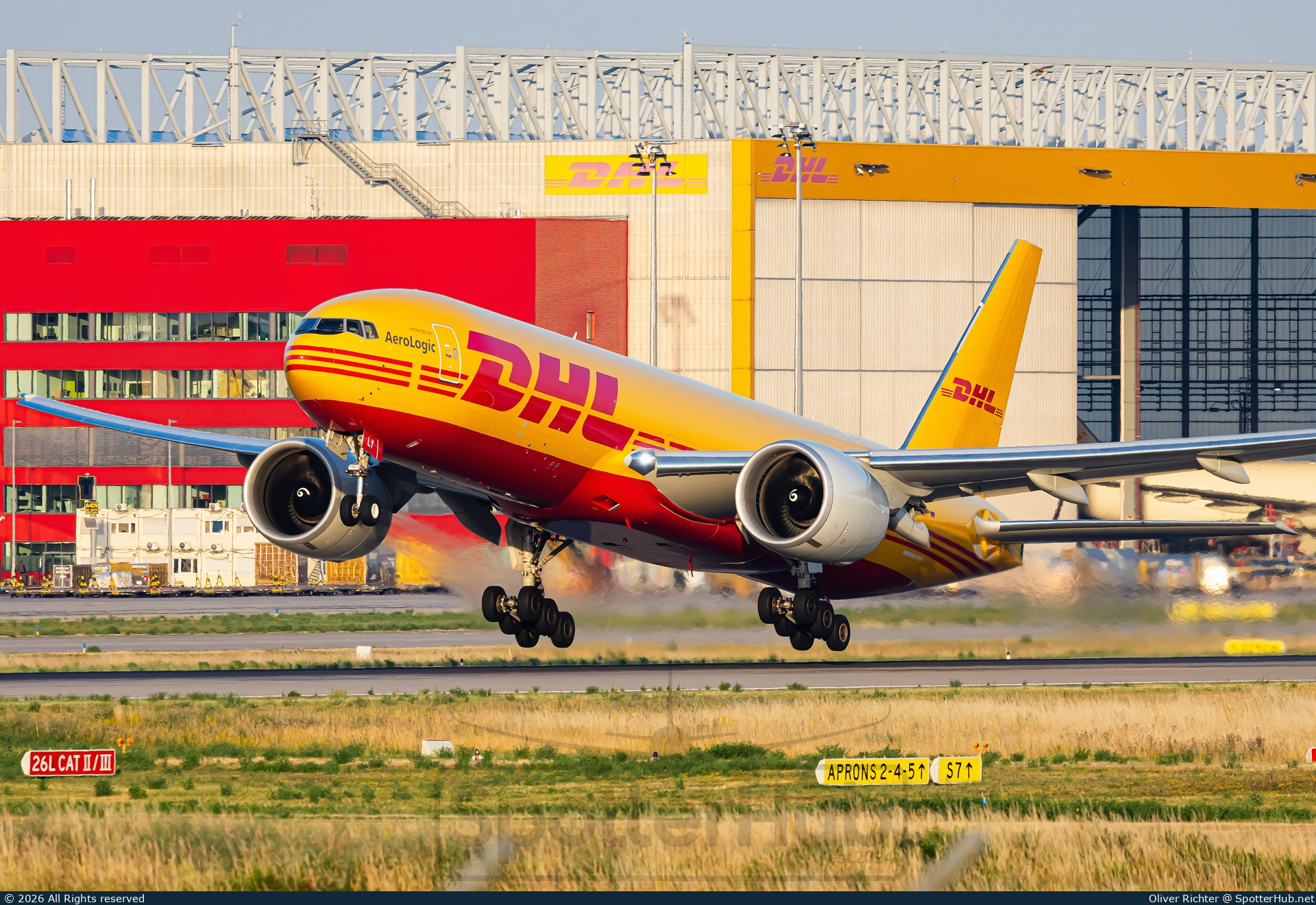 Photo of D-AALY - Boeing 777-F operated by AeroLogic