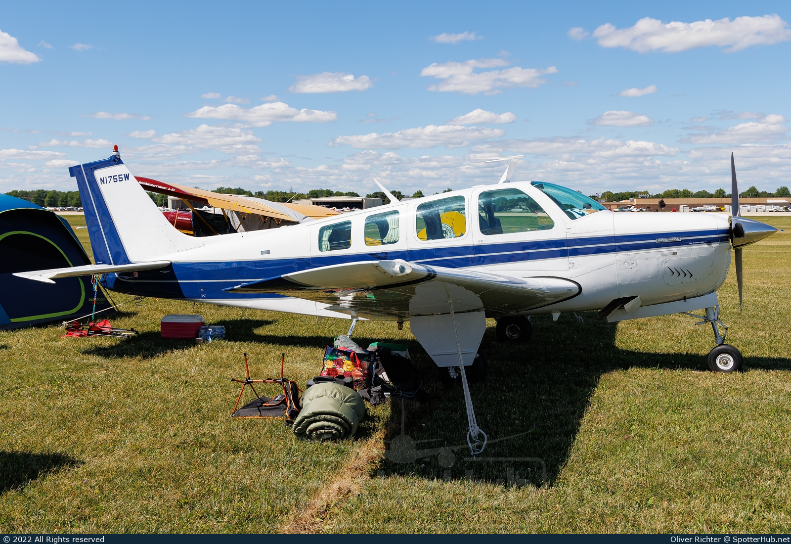 Photo of N1755W - Beechcraft A36 Bonanza operated by Private