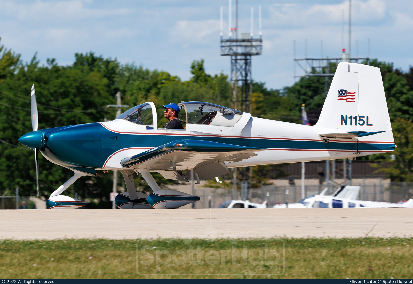 Photo of N115L - Vans RV-7A operated by Private