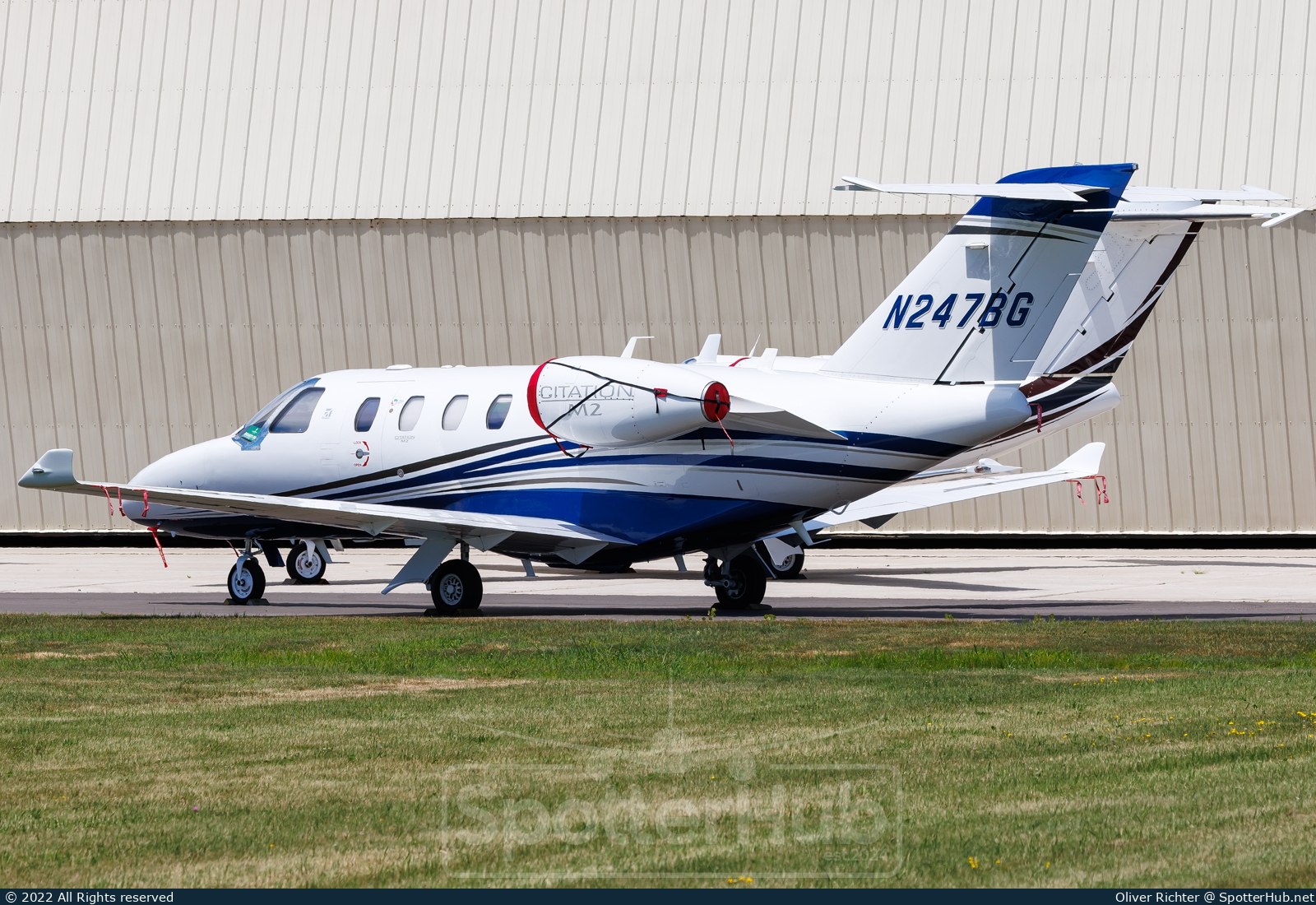 Photo of N247BG - Cessna 525 Citation M2 operated by Private