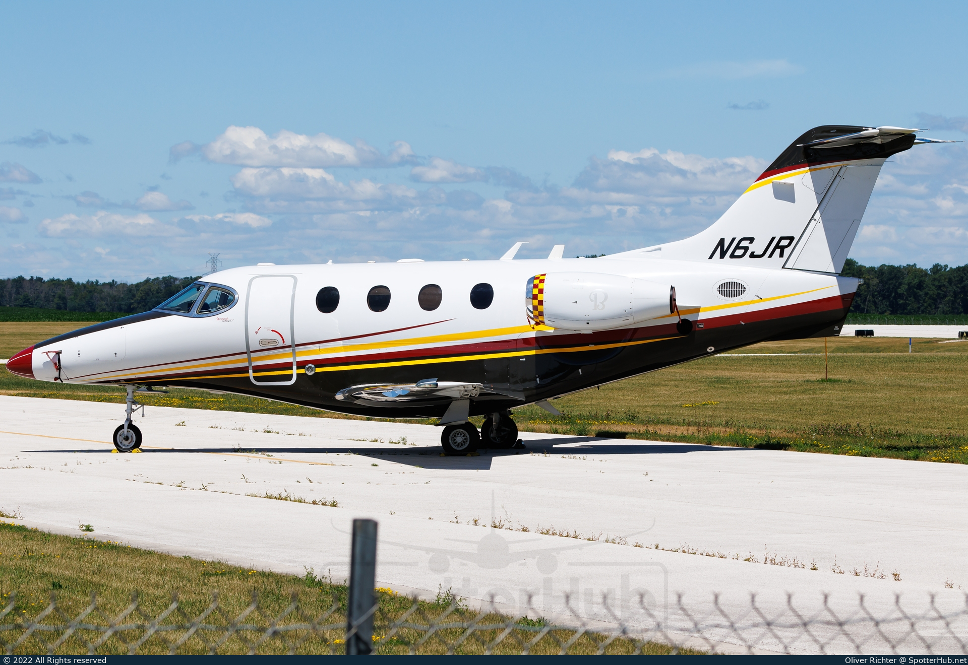 Photo of N6JR - Hawker Beechcraft 390 Premier IA operated by RFK Racing