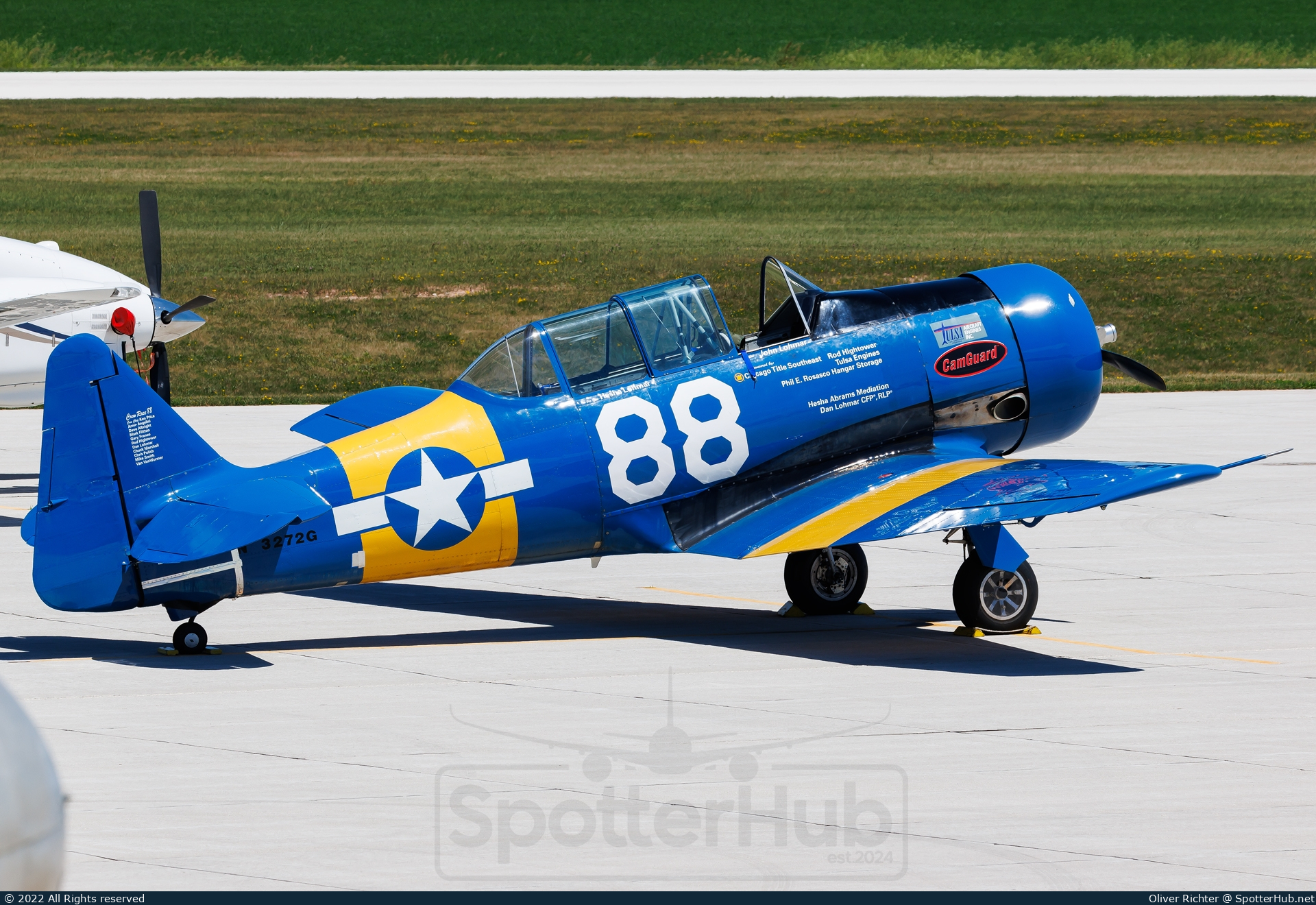 Photo of N3272G - North American SNJ-5 Texan operated by Private