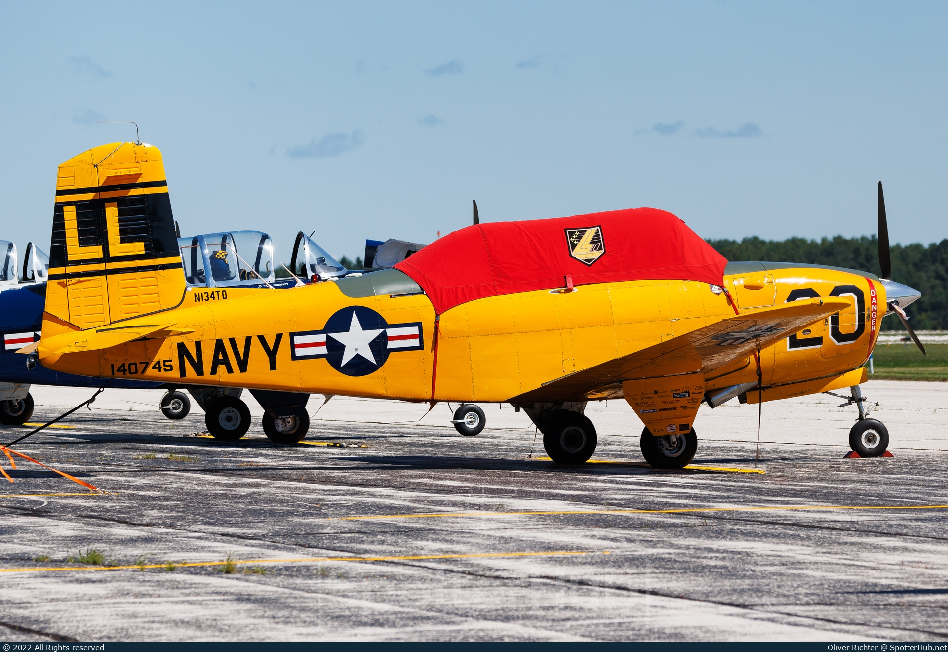Photo of N134TD - Beechcraft T-34B Mentor operated by Lima Lima Flight Team