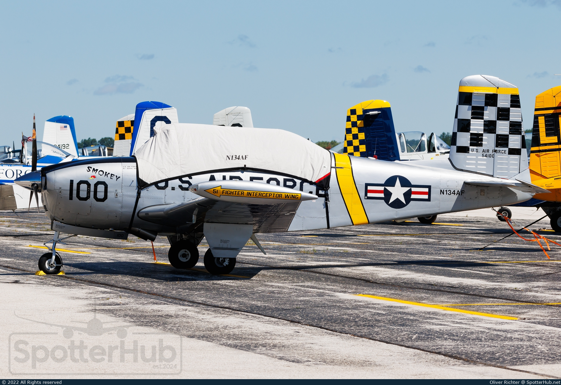 Photo of N134AF - Beechcraft T-34A Mentor operated by Private