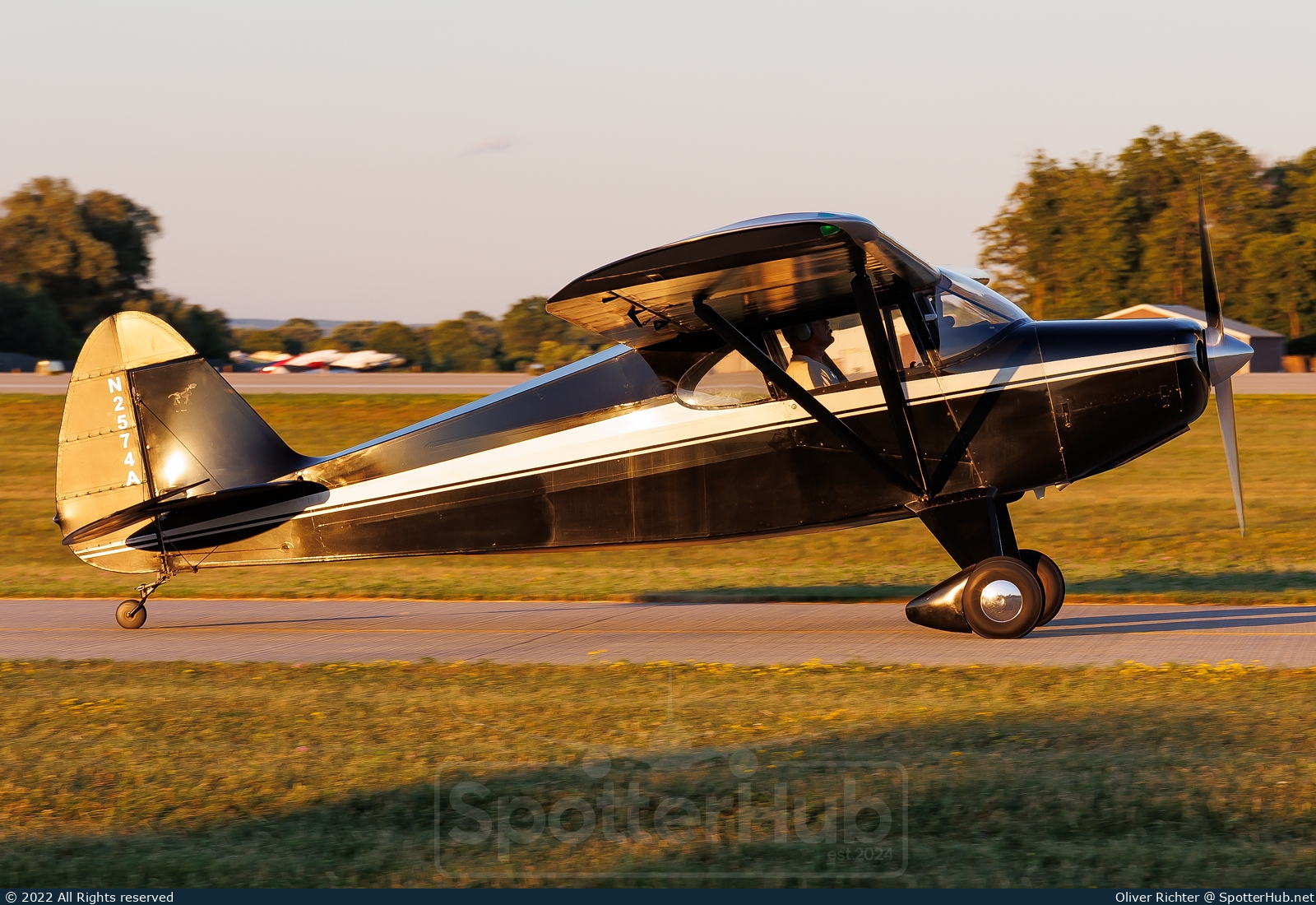 Photo of N2574A - Piper PA-22-135 Pacer operated by Private