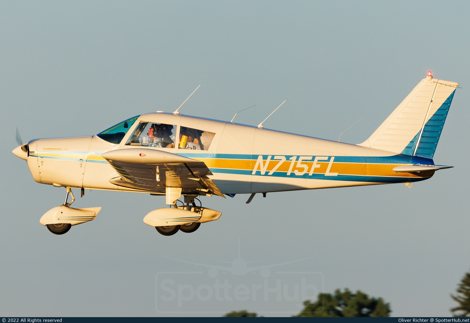Photo of N715FL - Piper PA-28-140 Cherokee E operated by Private