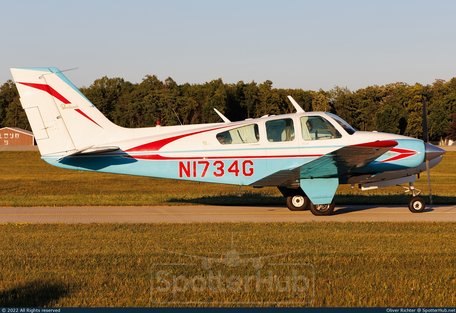 Photo of N1734G - Beechcraft 95-A55 Baron operated by Private