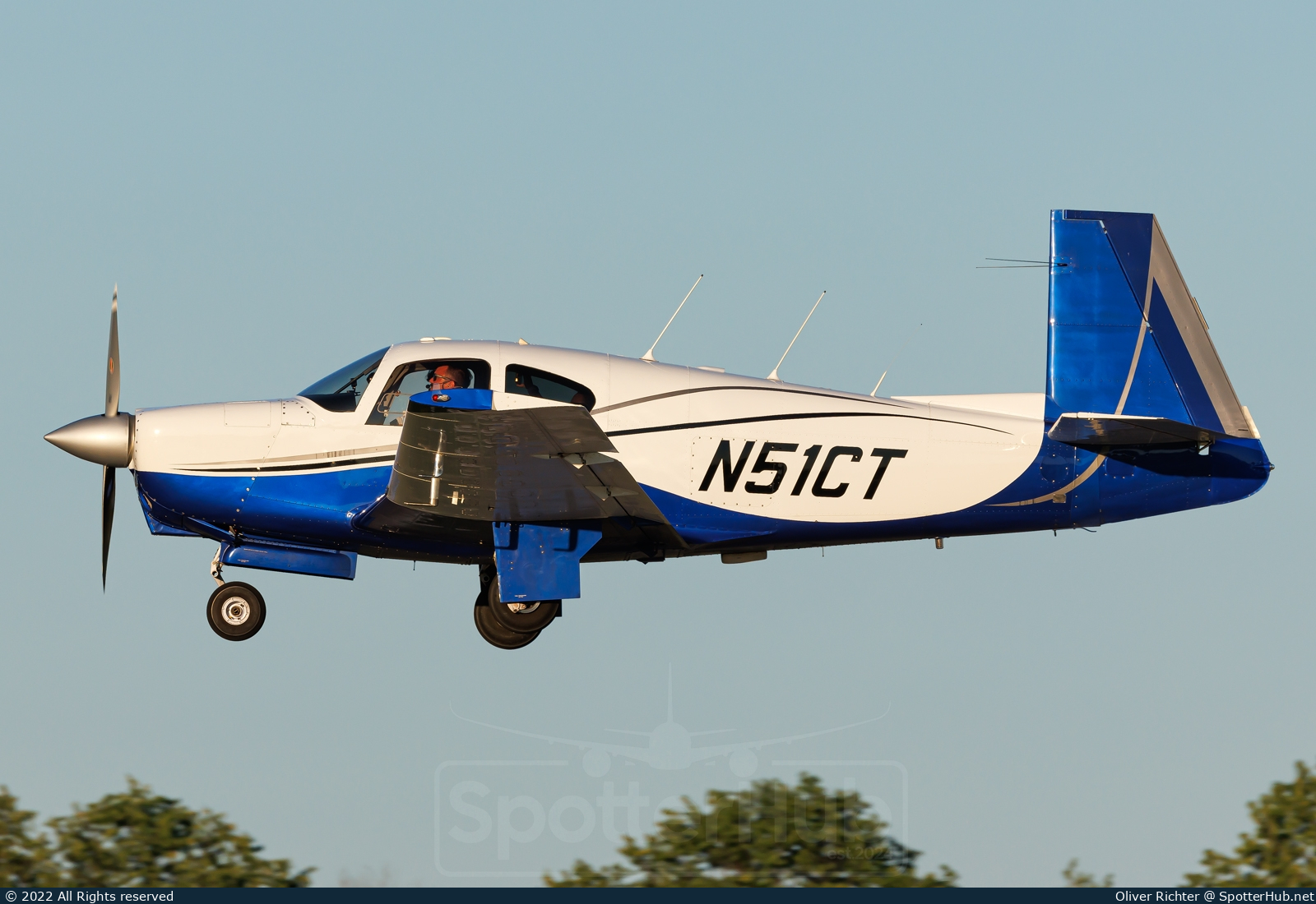 Photo of N51CT - Mooney M20C Mark 21 operated by Private