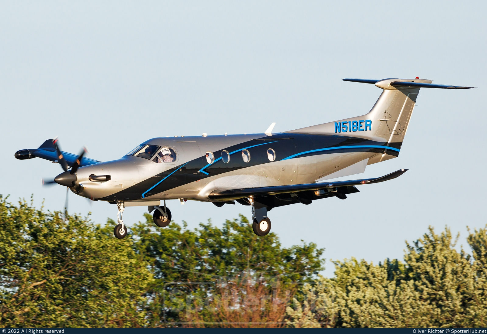 Photo of N518ER - Pilatus PC-12 NG operated by Private