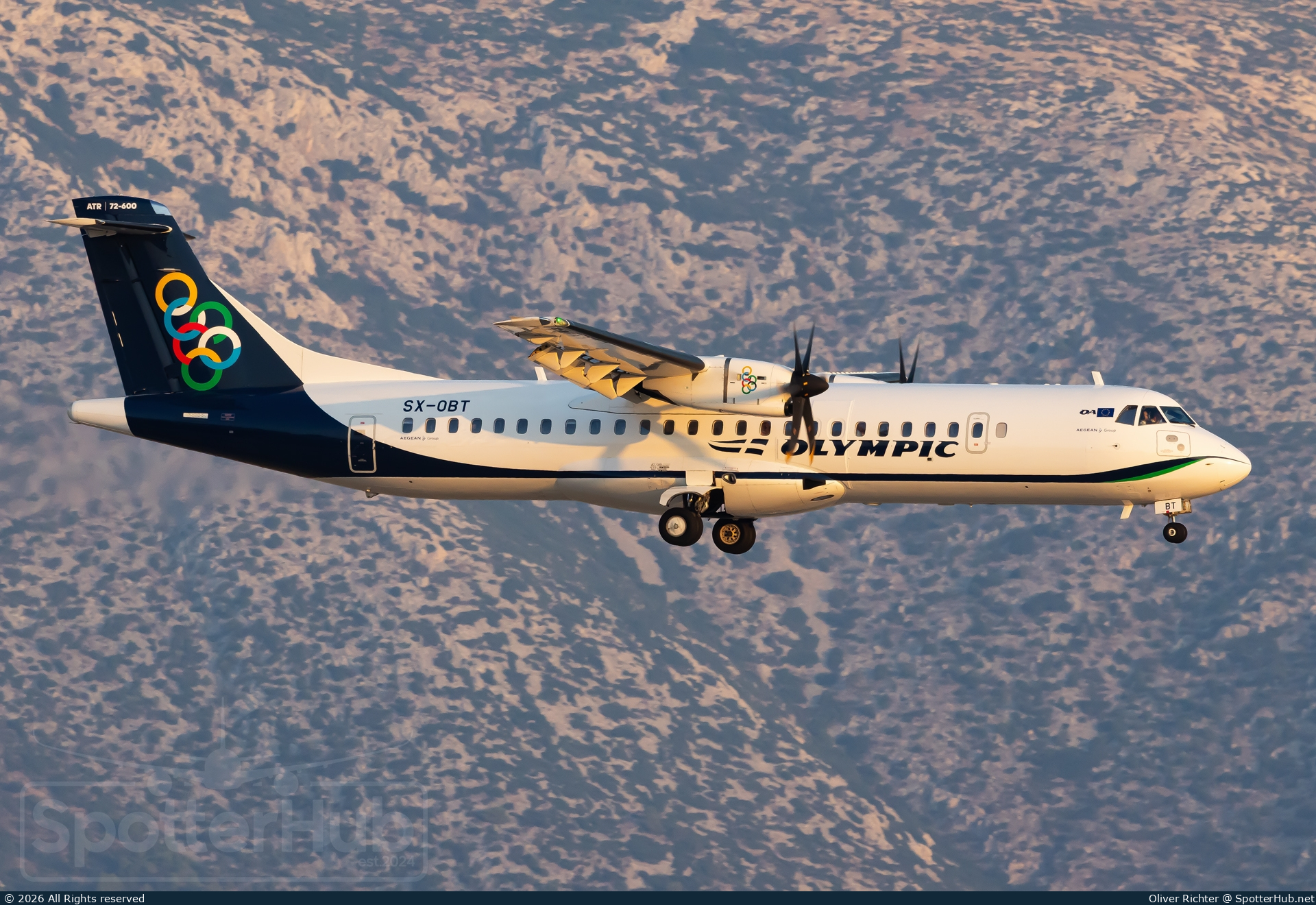 Photo of SX-OBT - ATR 72-600 operated by Olympic Air