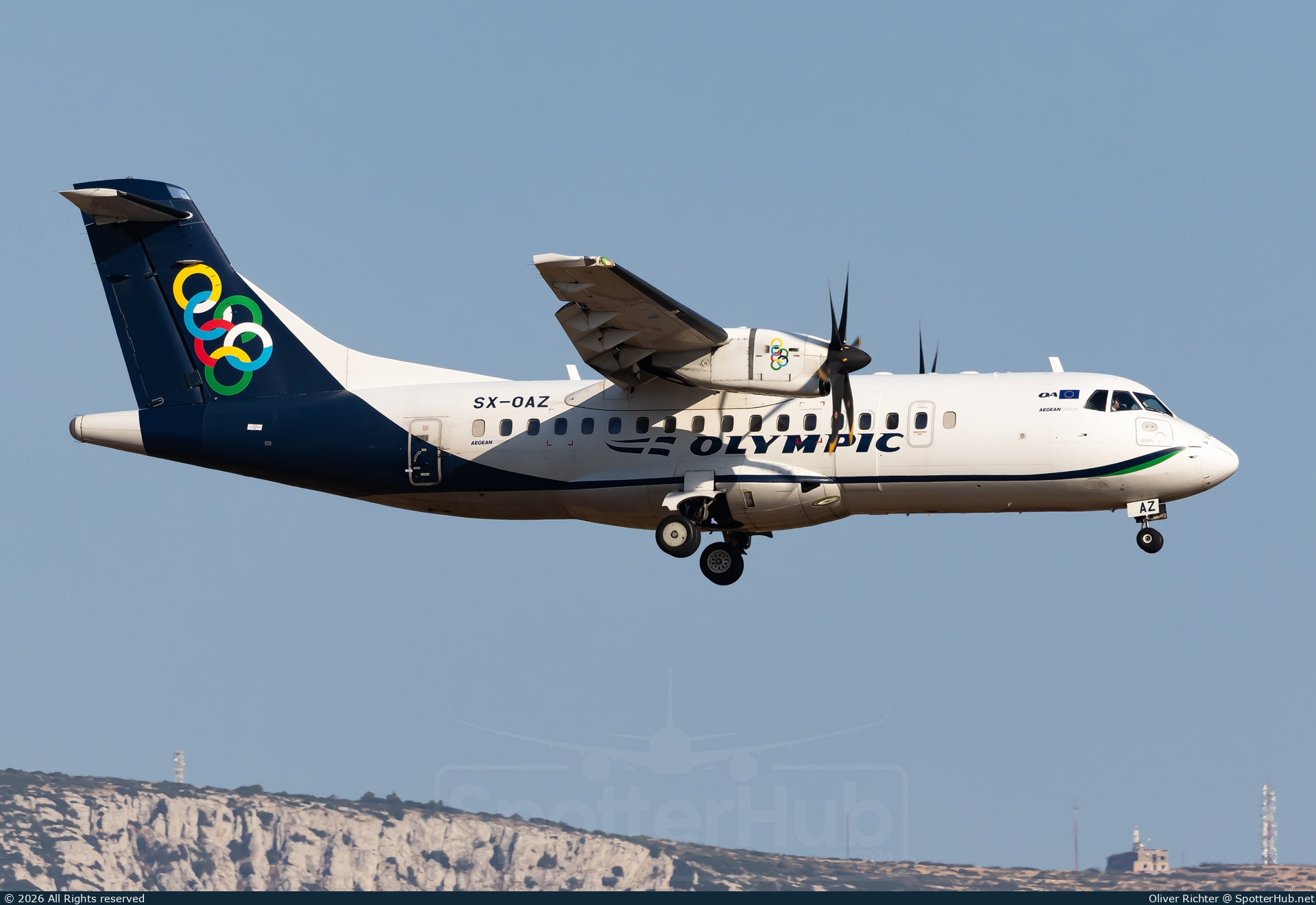 Photo of SX-OAZ - ATR 42-600 operated by Olympic Air