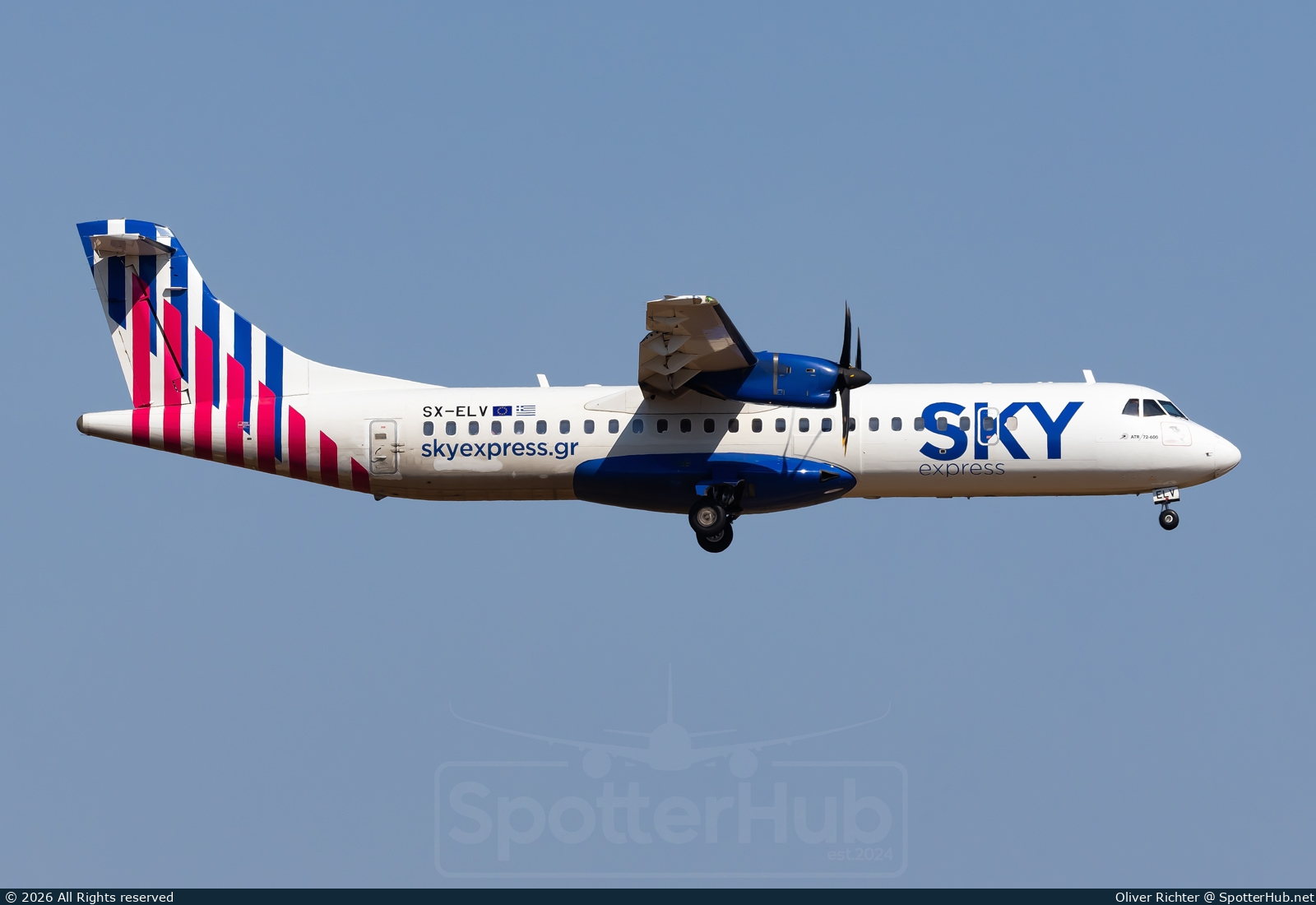 Photo of SX-ELV - ATR 72-600 operated by Sky Express