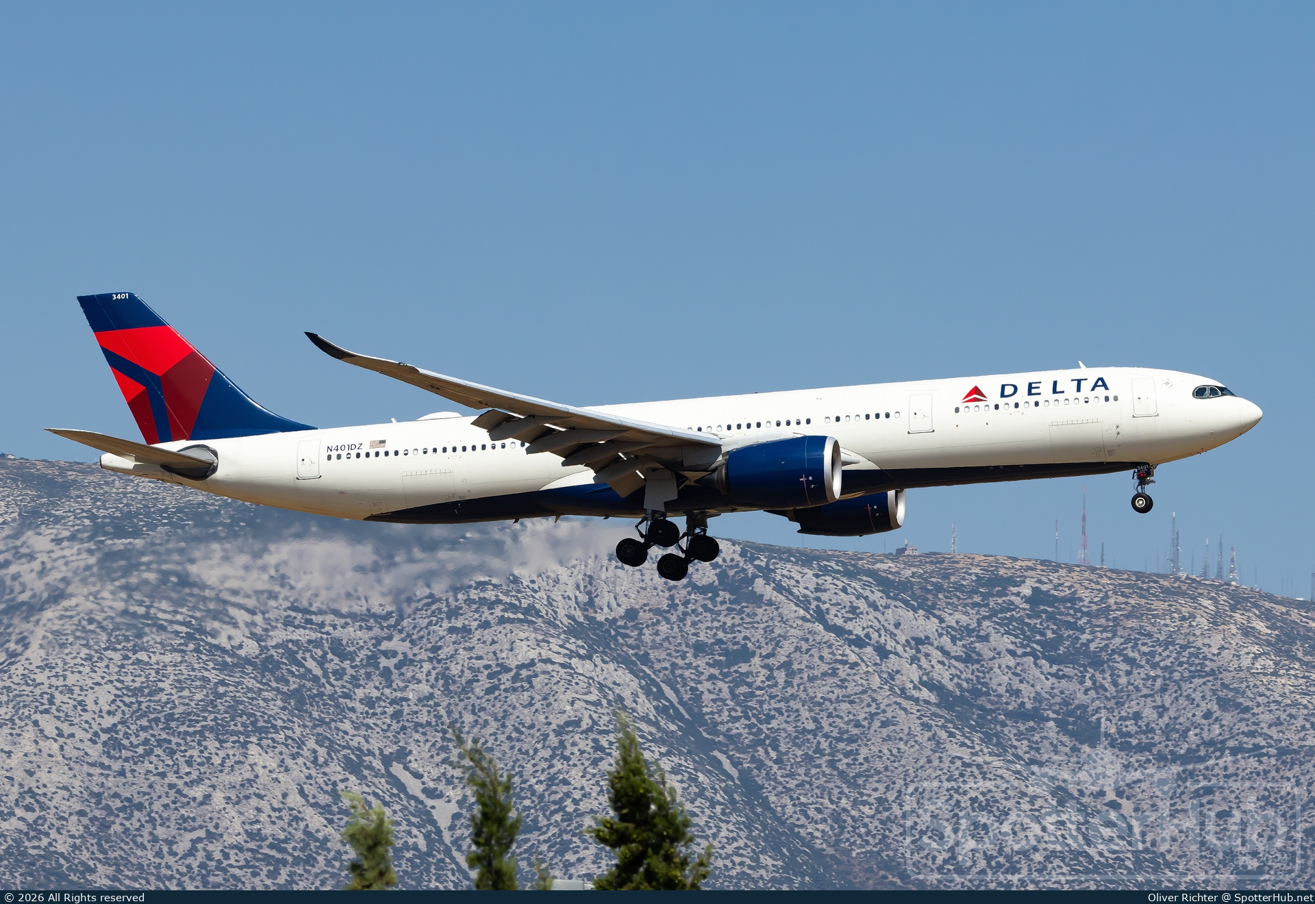 Photo of N401DZ - Airbus A330-941 operated by Delta Air Lines