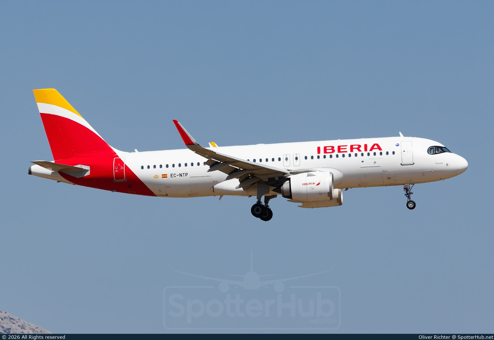 Photo of EC-NTP - Airbus A320-251N operated by Iberia