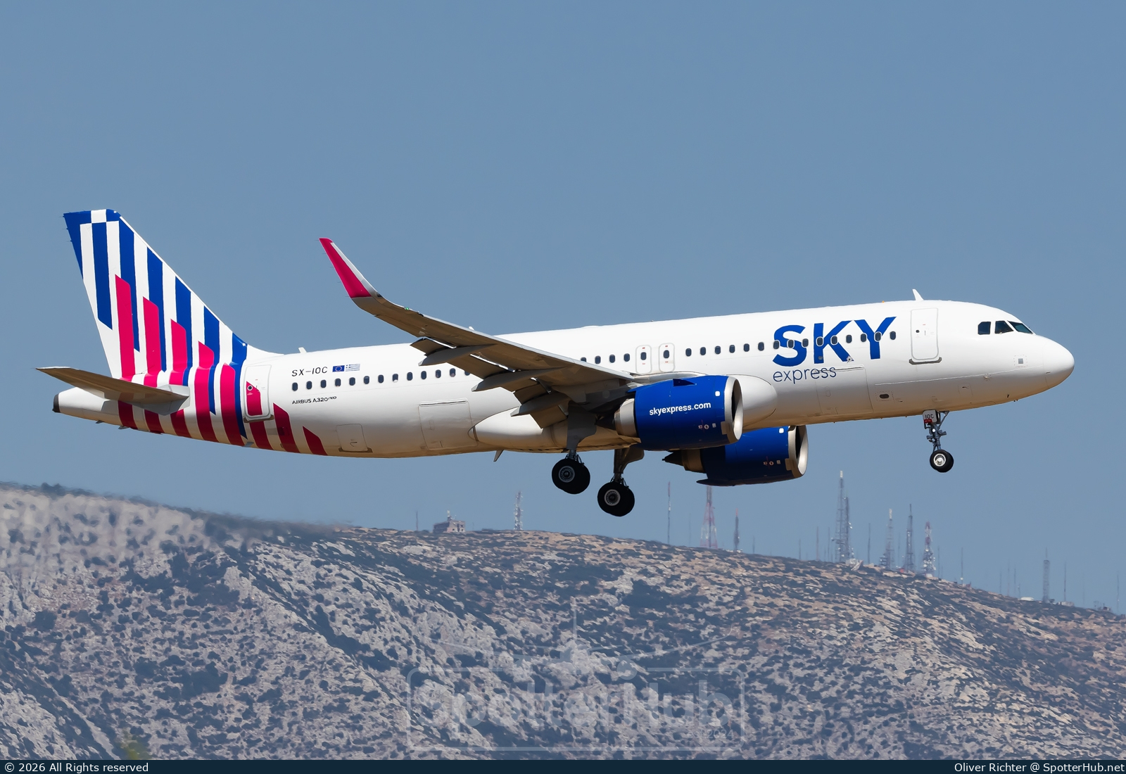 Photo of SX-IOC - Airbus A320-251N operated by Sky Express