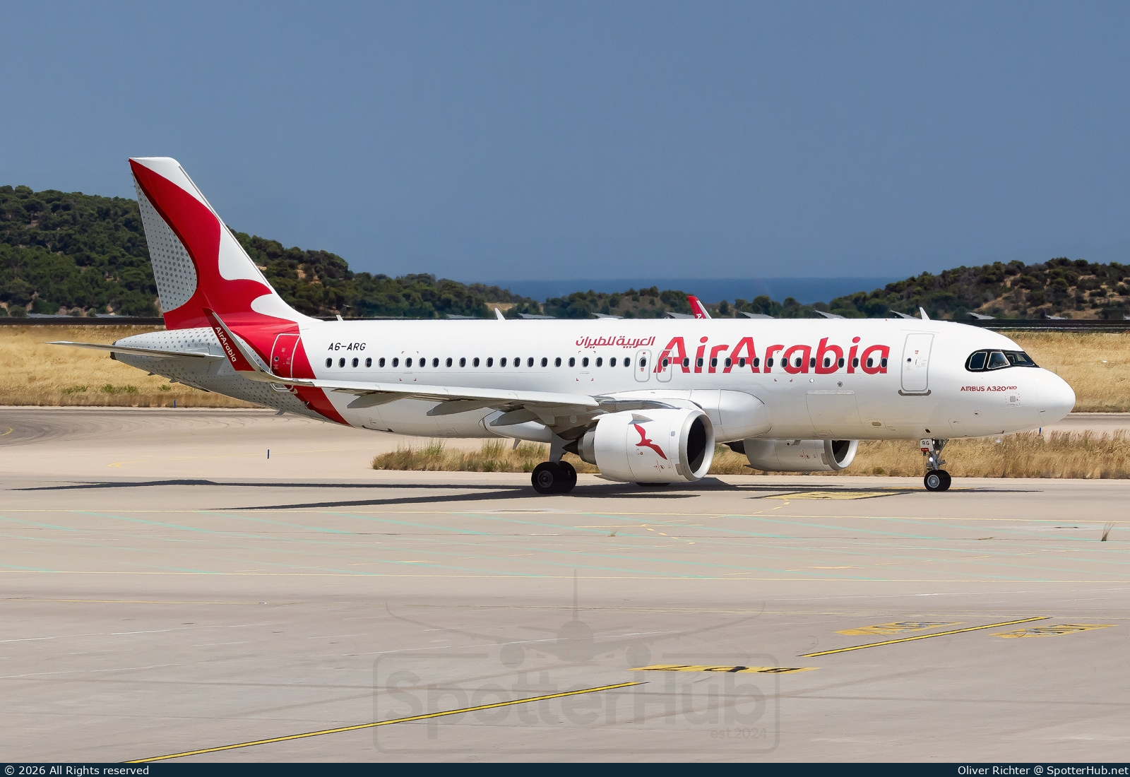 Photo of A6-ARG - Airbus A320-251N operated by Air Arabia
