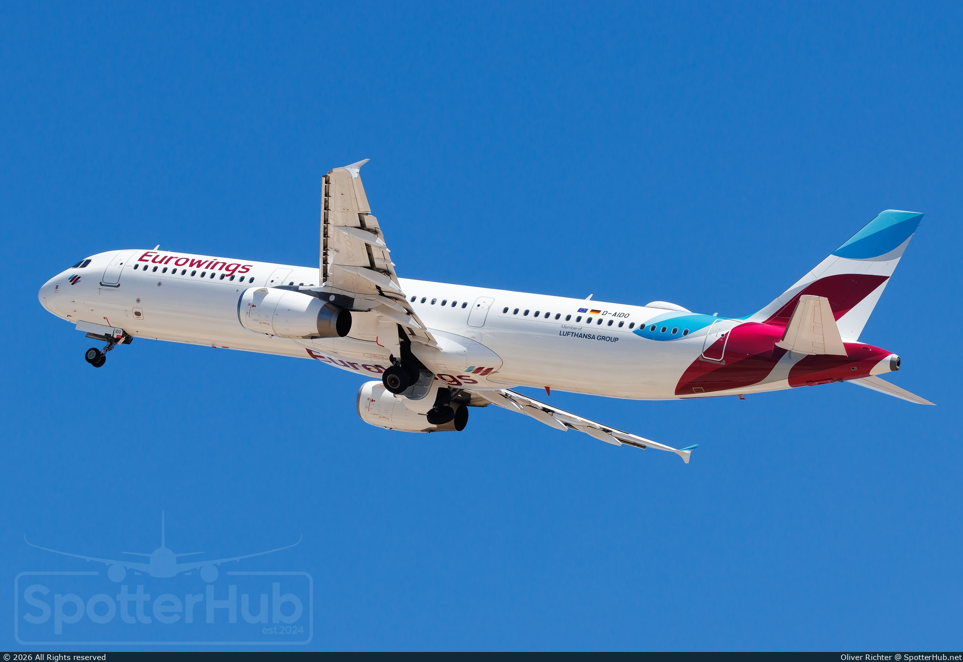 Photo of D-AIDO - Airbus A321-231 operated by Eurowings