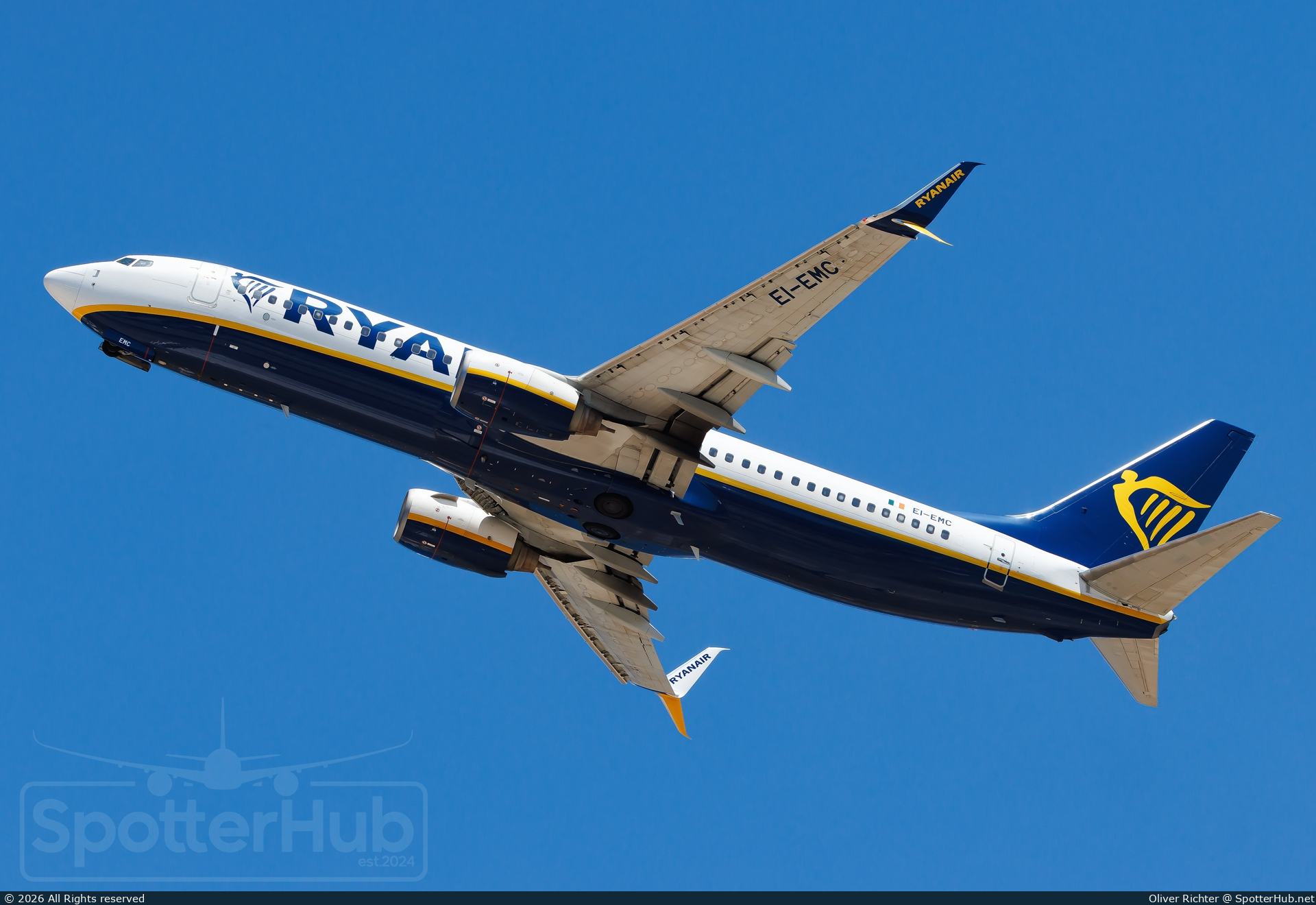 Photo of EI-EMC - Boeing 737-8AS operated by Ryanair