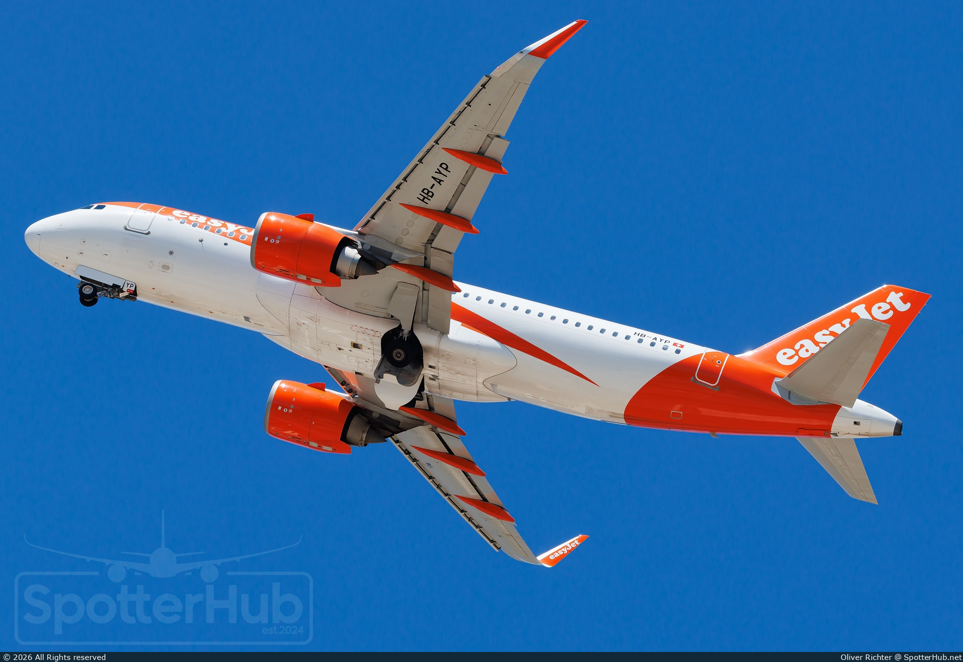 Photo of HB-AYP - Airbus A320-251N operated by easyJet Switzerland