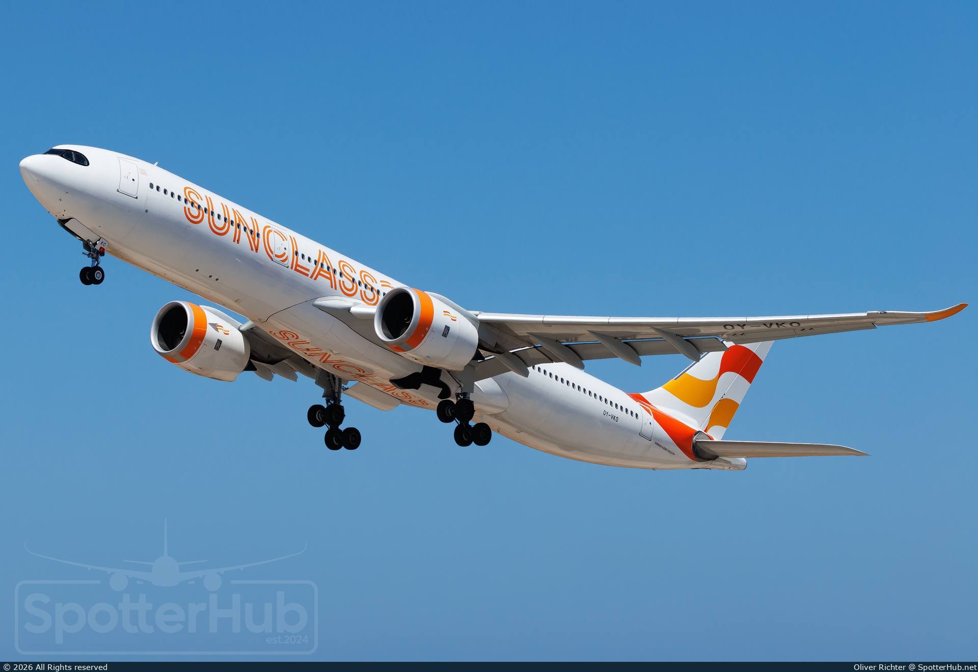 Photo of OY-VKO - Airbus A330-941 operated by Sunclass Airlines