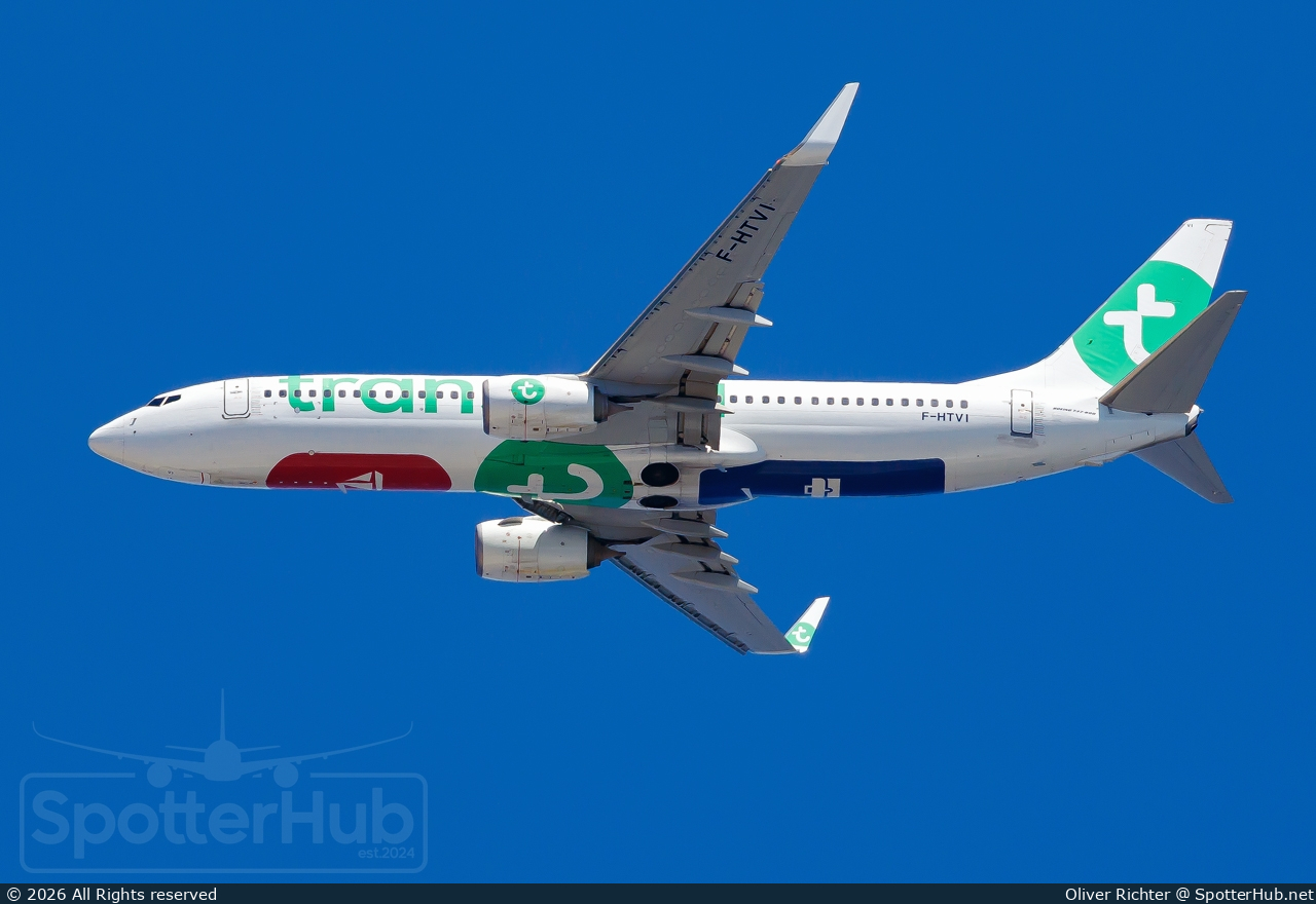 Photo of F-HTVI - Boeing 737-8K2 operated by Transavia France