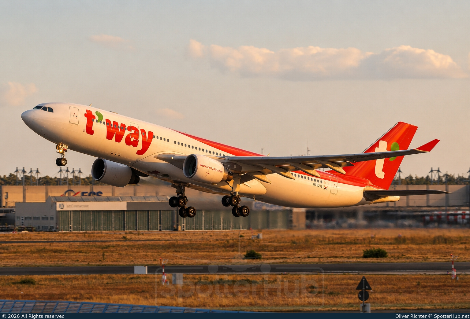 Photo of HL8212 - Airbus A330-223 operated by T'Way Air