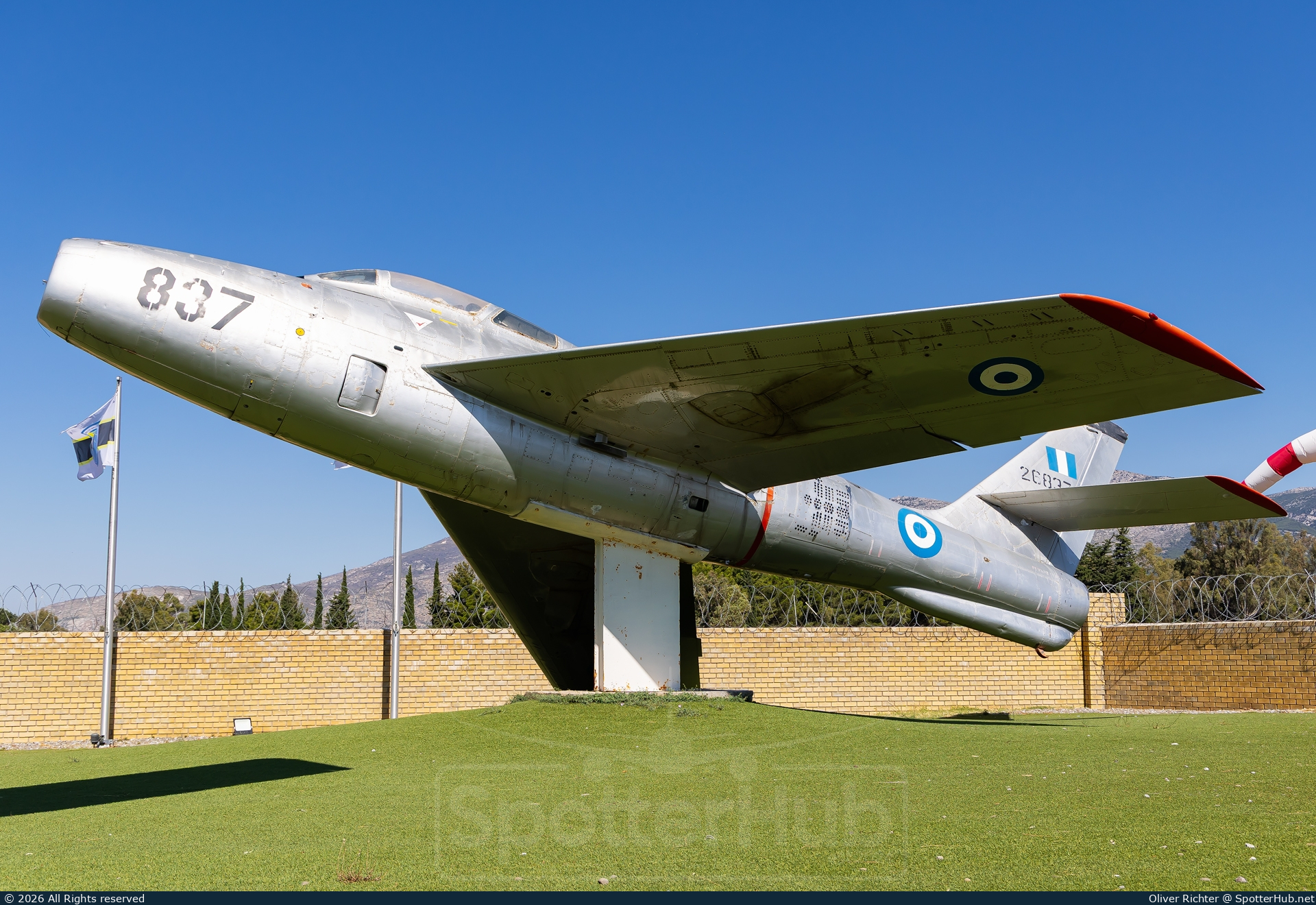 Photo of 26837 - Republic F-84F Thunderstreak operated by Hellenic Air Force
