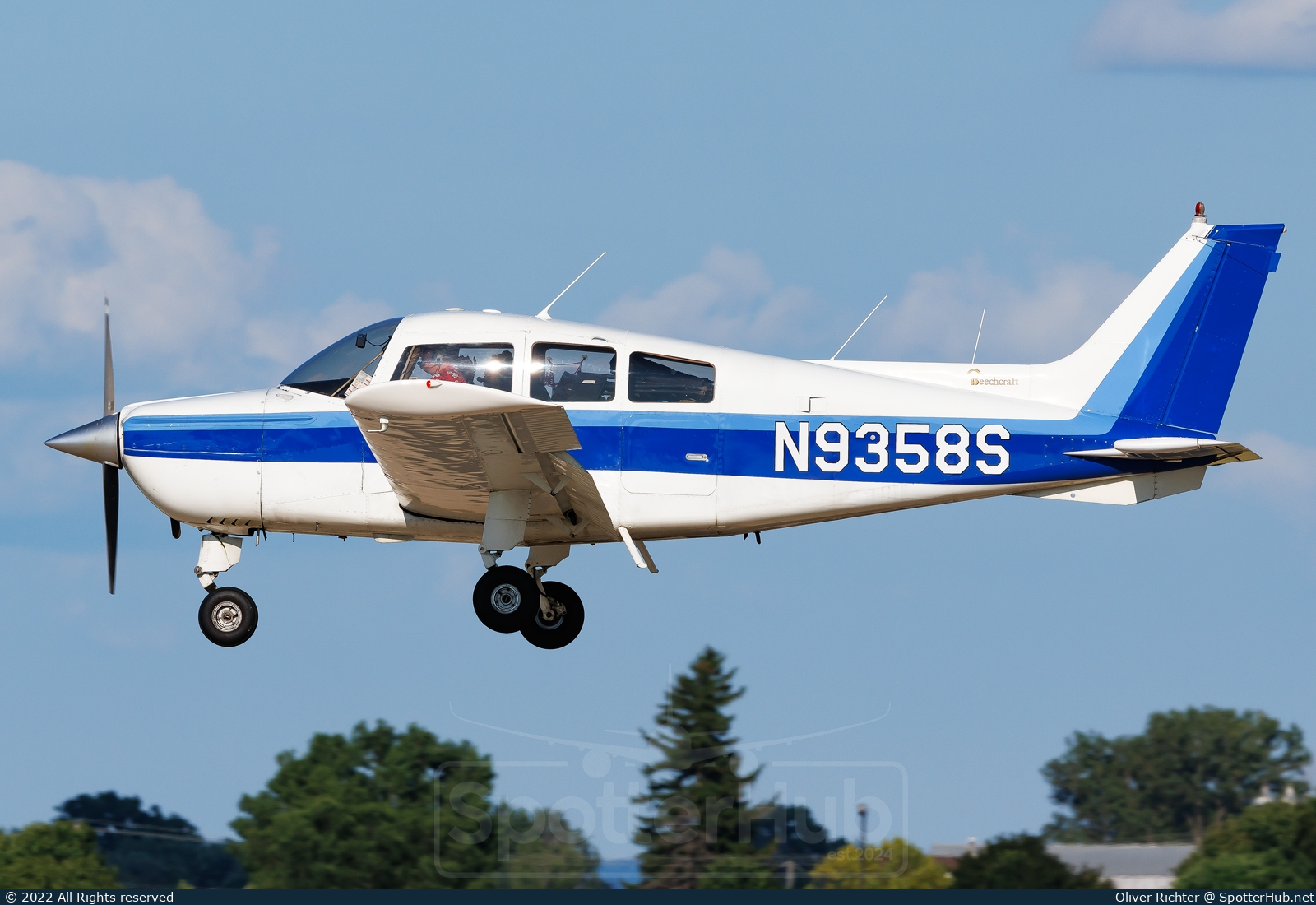 Photo of N9358S - Beechcraft C23 Sundowner operated by Private