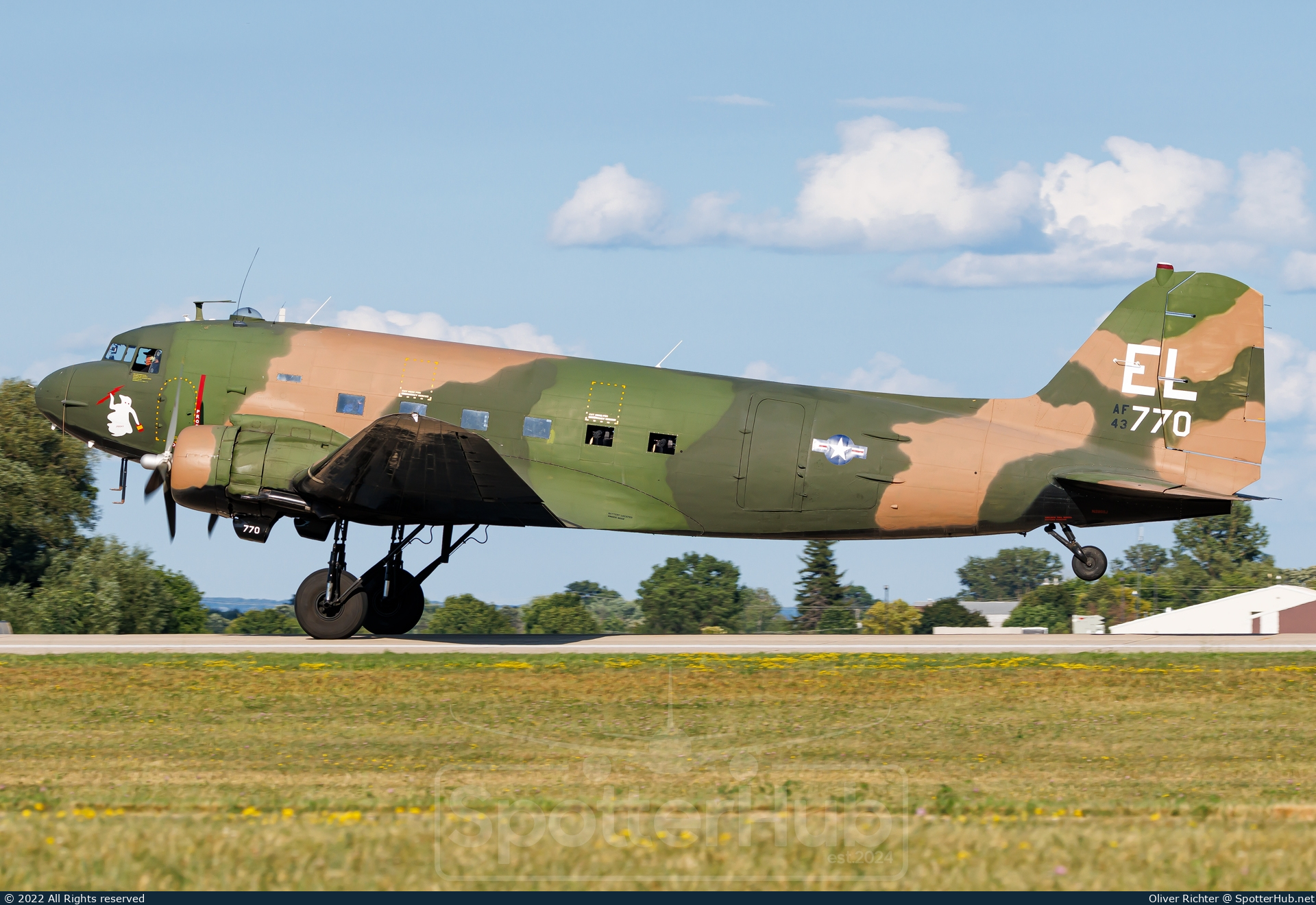 Photo of N2805J - Douglas C-47D Skytrain operated by American Flight Museum