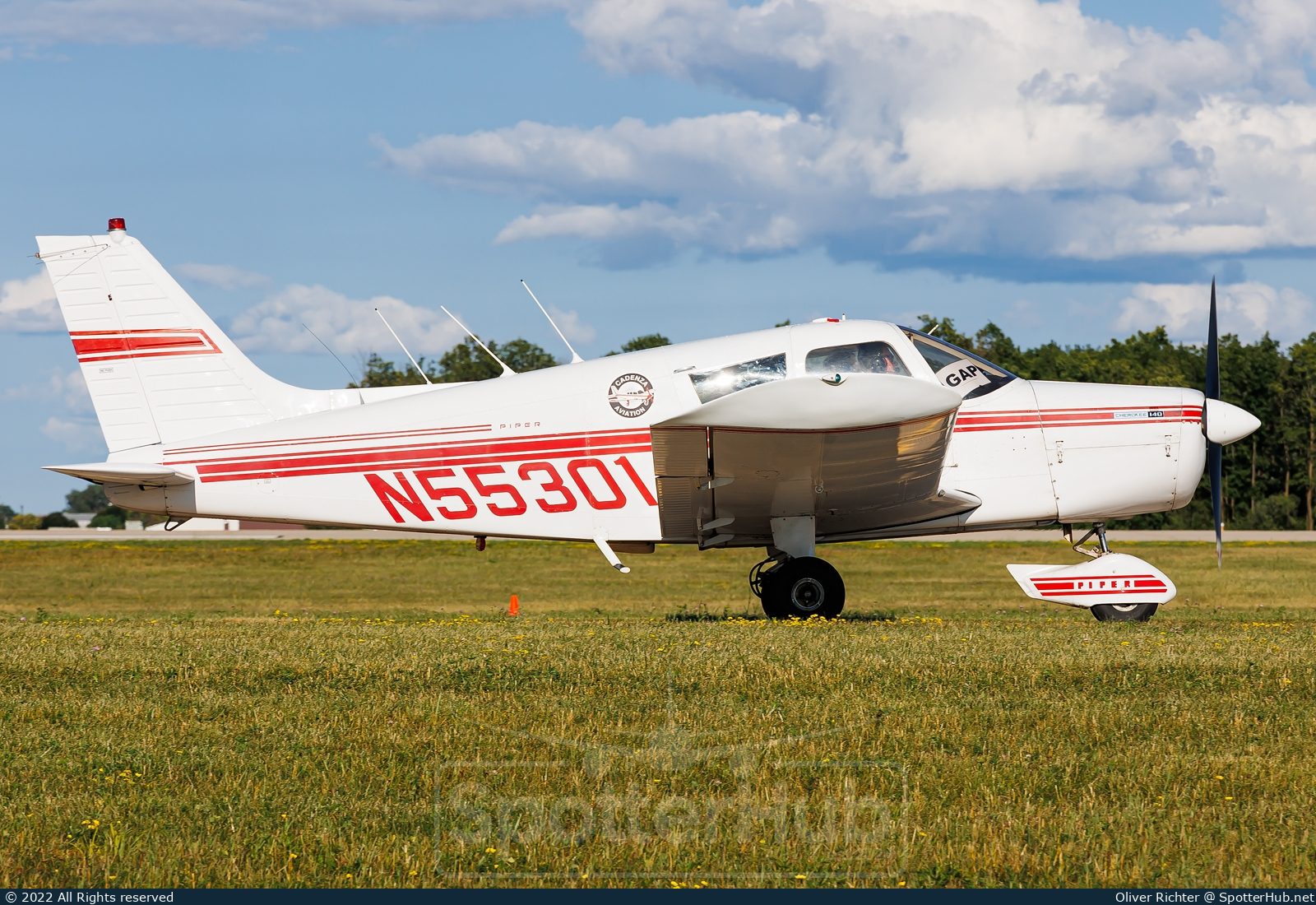Photo of N55301 - Piper PA-28-140 Cherokee C operated by Cadenza Aviation
