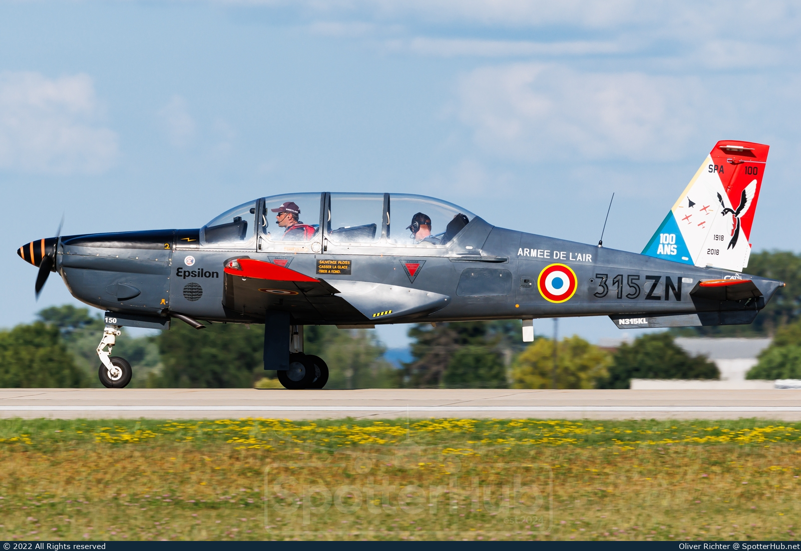 Photo of N315KL - SOCATA TB-30 Epsilon operated by Private