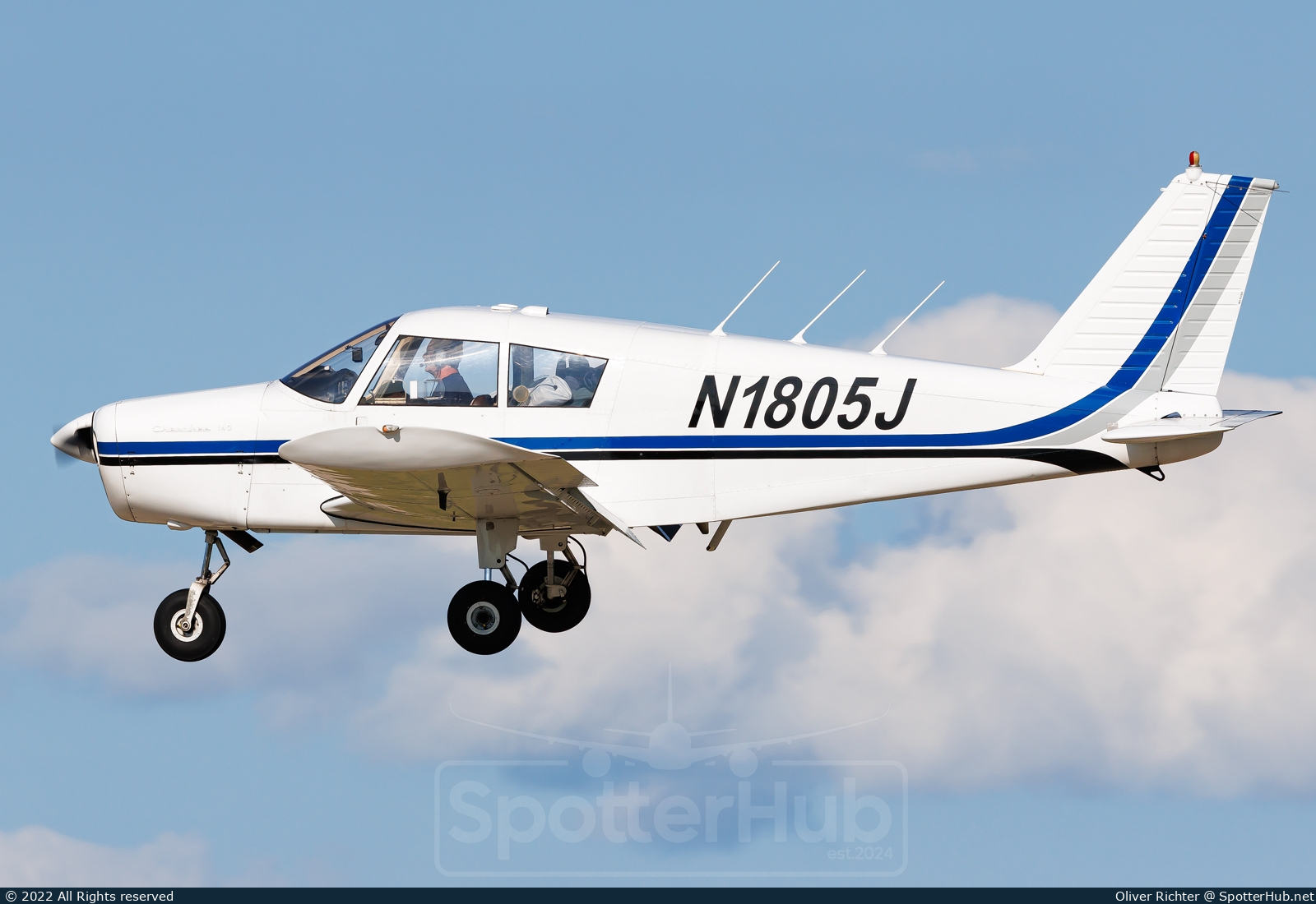 Photo of N1805J - Piper PA-28-140 Cherokee operated by Private