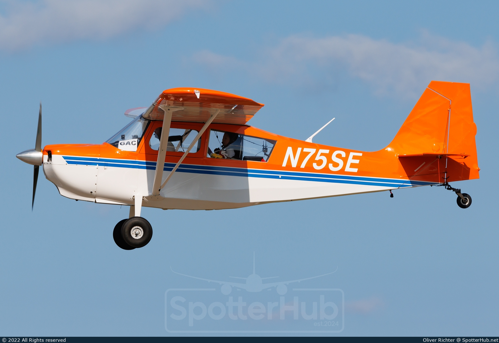 Photo of N75SE - American Champion 7GCAA Citabria Adventure operated by West Valley Flying Club