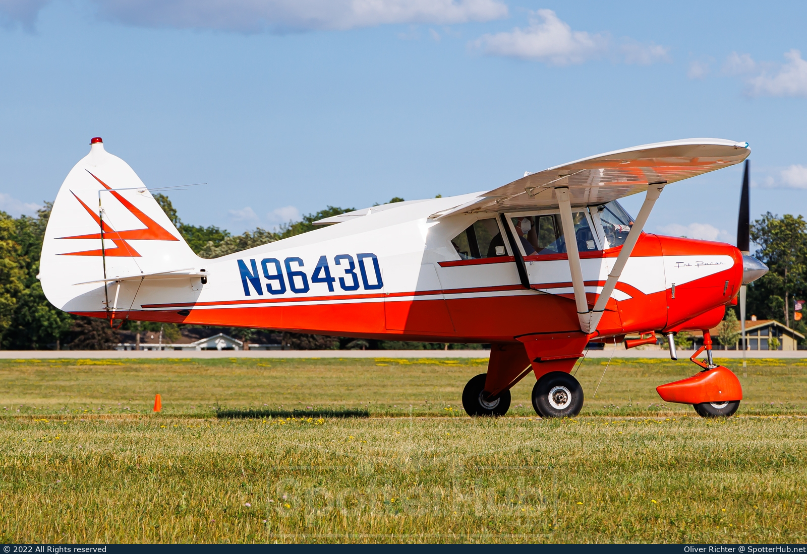 Photo of N9643D - Piper PA-22-150 Tri-Pacer operated by Private