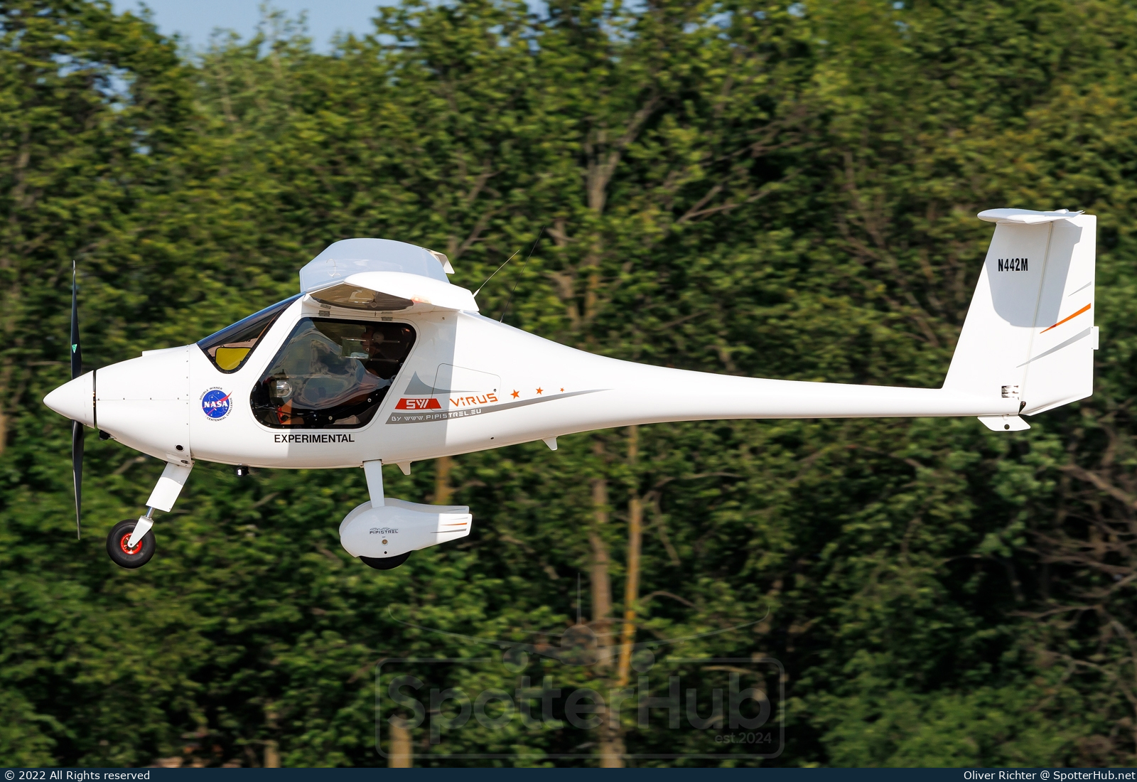 Photo of N442M - Pipistrel Virus SW 100 operated by Private