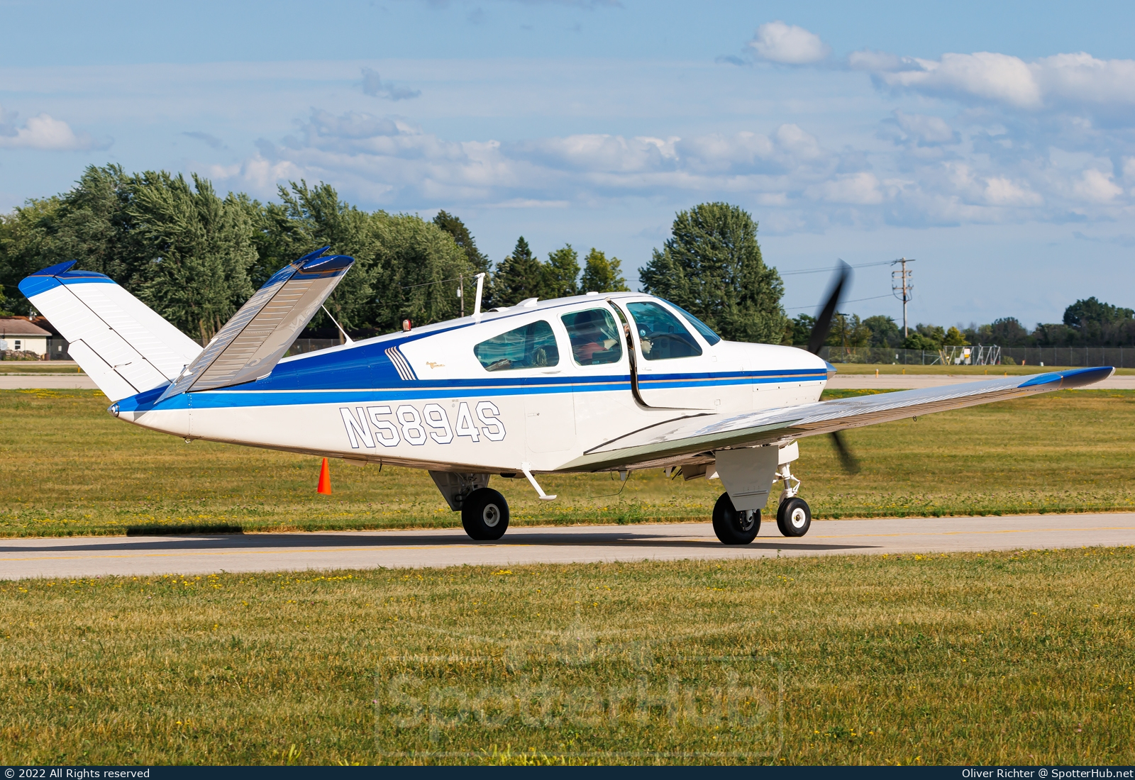 Photo of N5894S - Beechcraft S35 Bonanza operated by Private