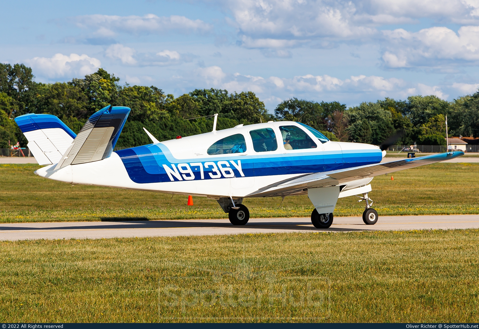 Photo of N9736Y - Beechcraft P35 Bonanza operated by Private