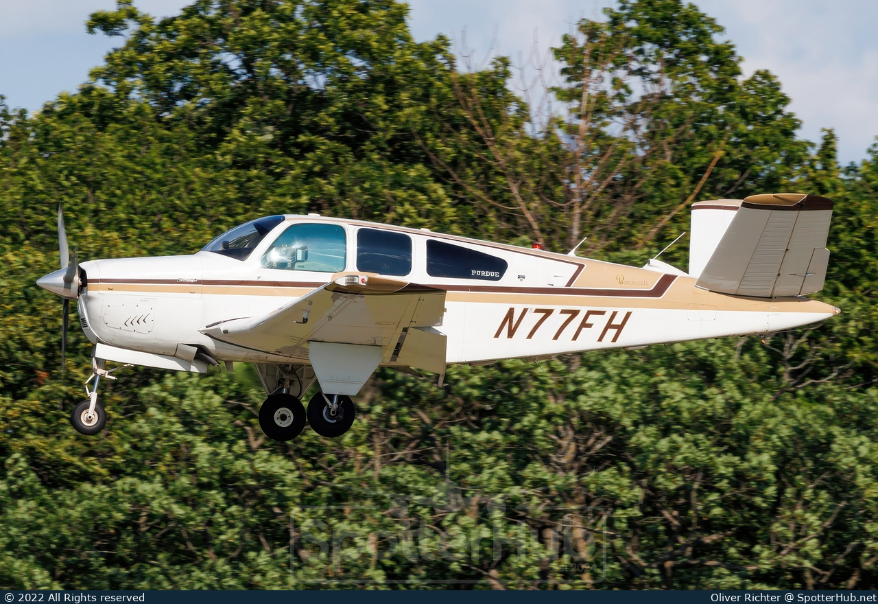 Photo of N77FH - Beechcraft V35B Bonanza operated by Private