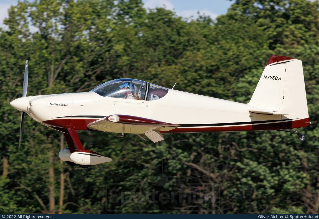 Photo of N726BS - Vans RV-7 operated by Private