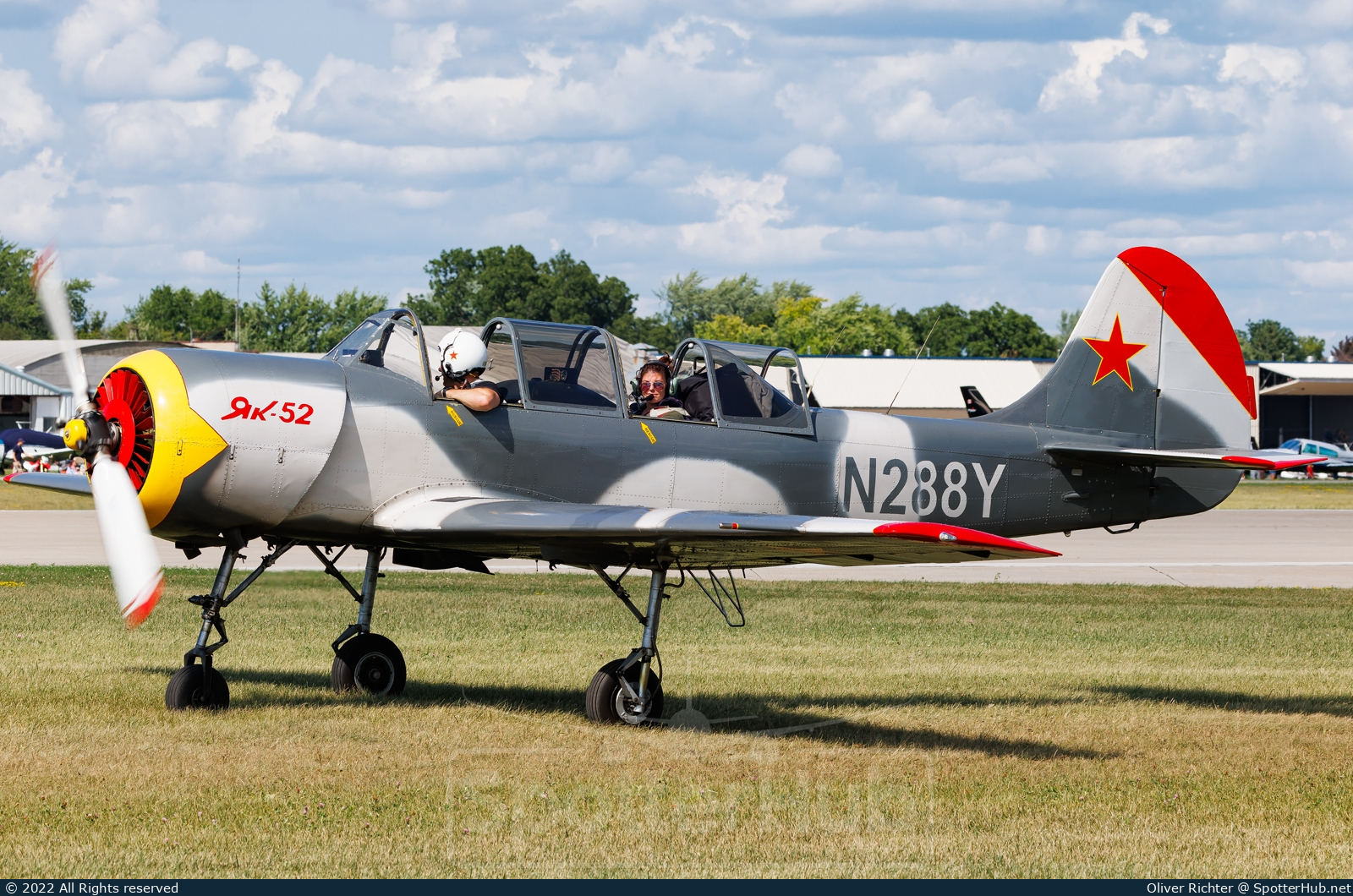 Photo of N288Y - Yakovlev Yak-52 operated by Private