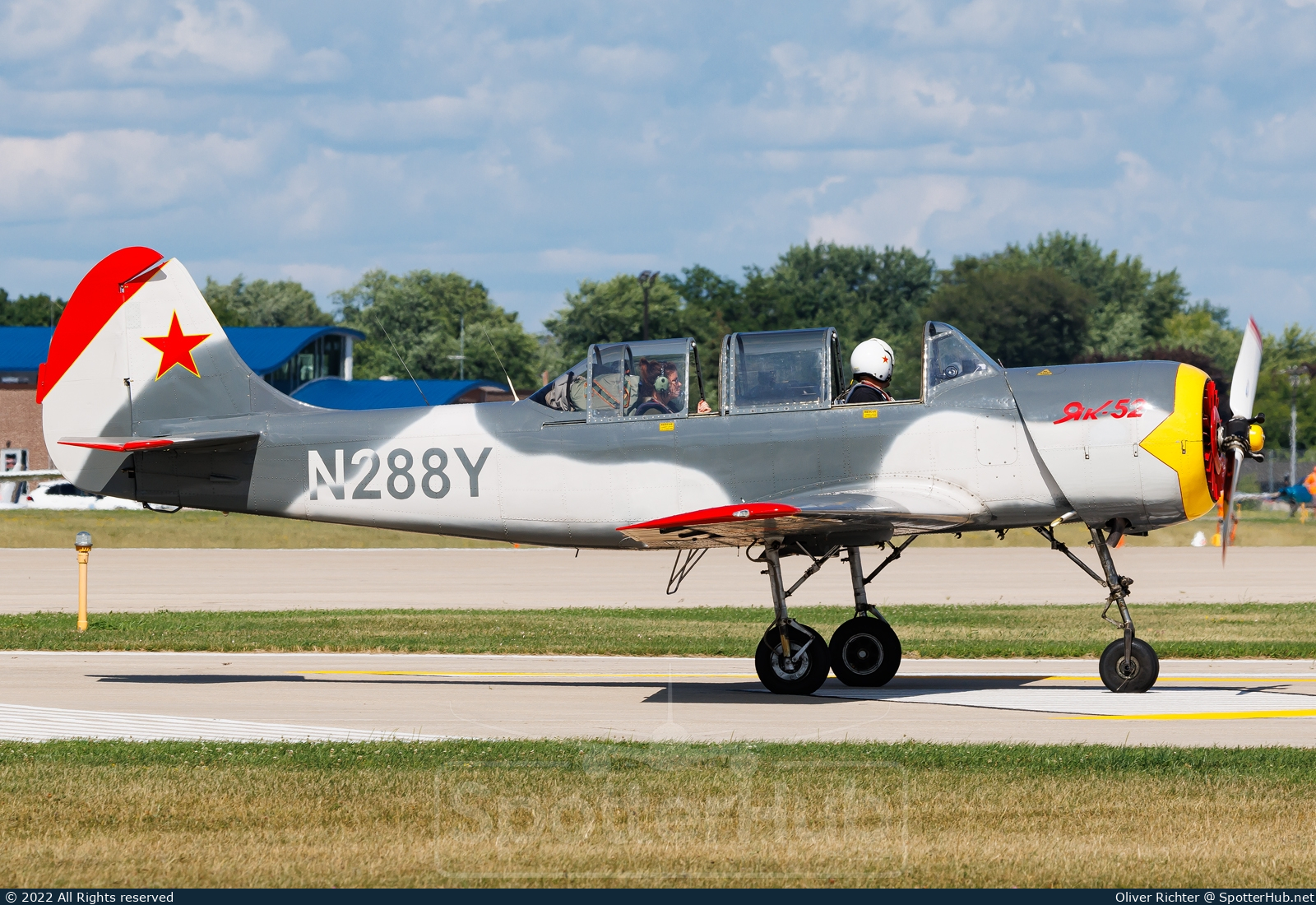 Photo of N288Y - Yakovlev Yak-52 operated by Private