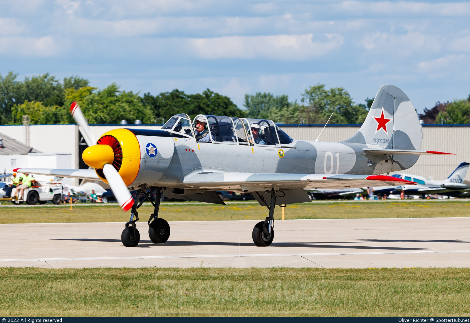 Photo of N9110M - Yakovlev Yak-52 operated by Private