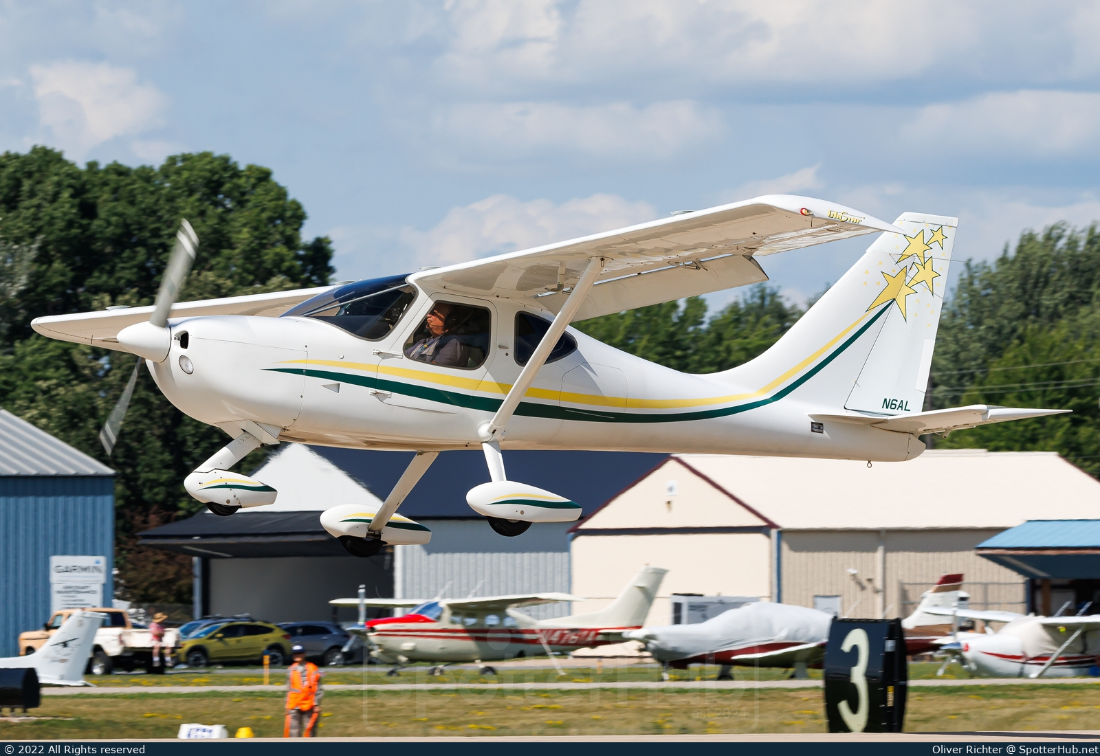 Photo of N6AL - Glasair Aviation GlaStar operated by Private