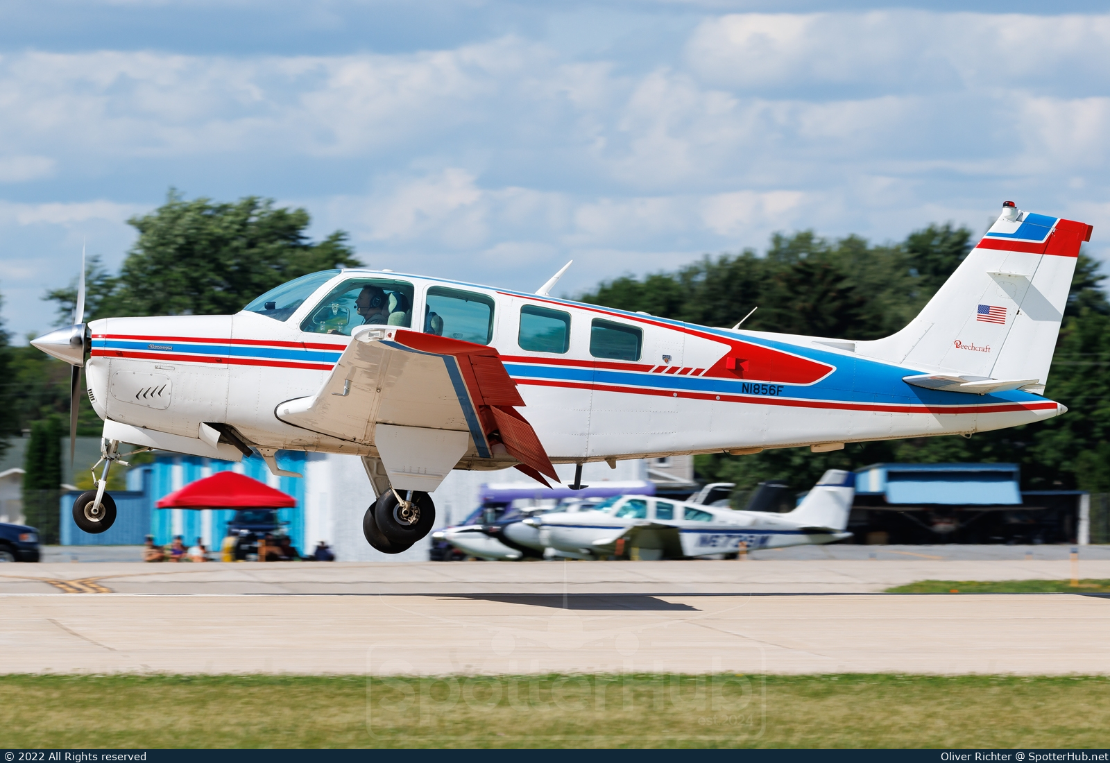 Photo of N1856F - Beechcraft A36 Bonanza operated by Private