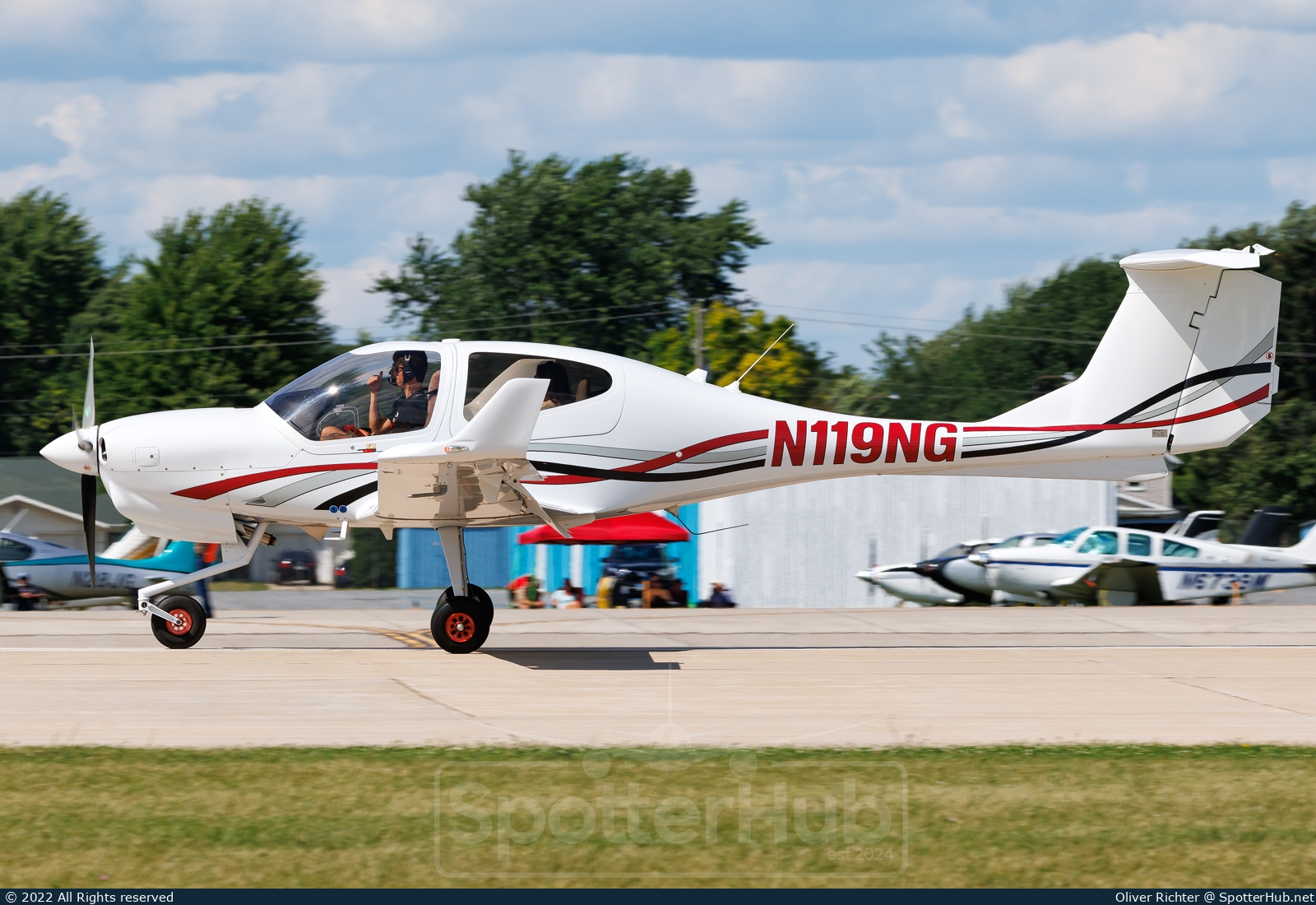 Photo of N119NG - Diamond DA40 NG Diamond Star operated by Diamond Aircraft