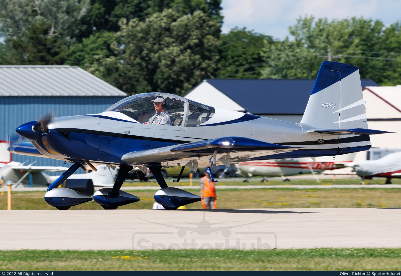 Photo of N914J - Vans RV-14A operated by Private