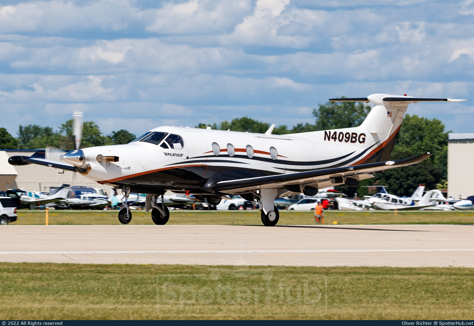 Photo of N409BG - Pilatus PC-12 NG operated by Private