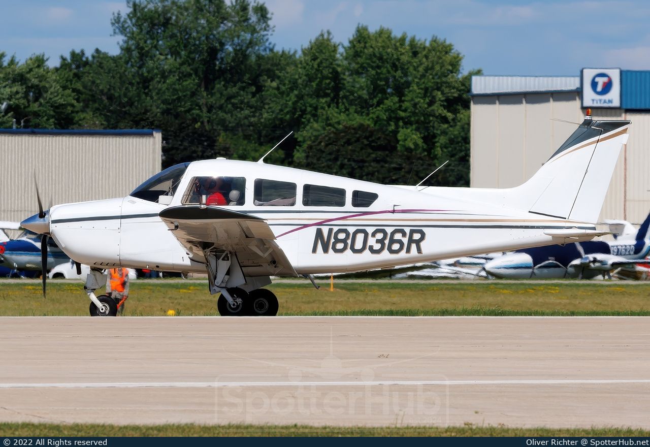 Photo of N8036R - Beechcraft A24R Sierra 200 operated by Private