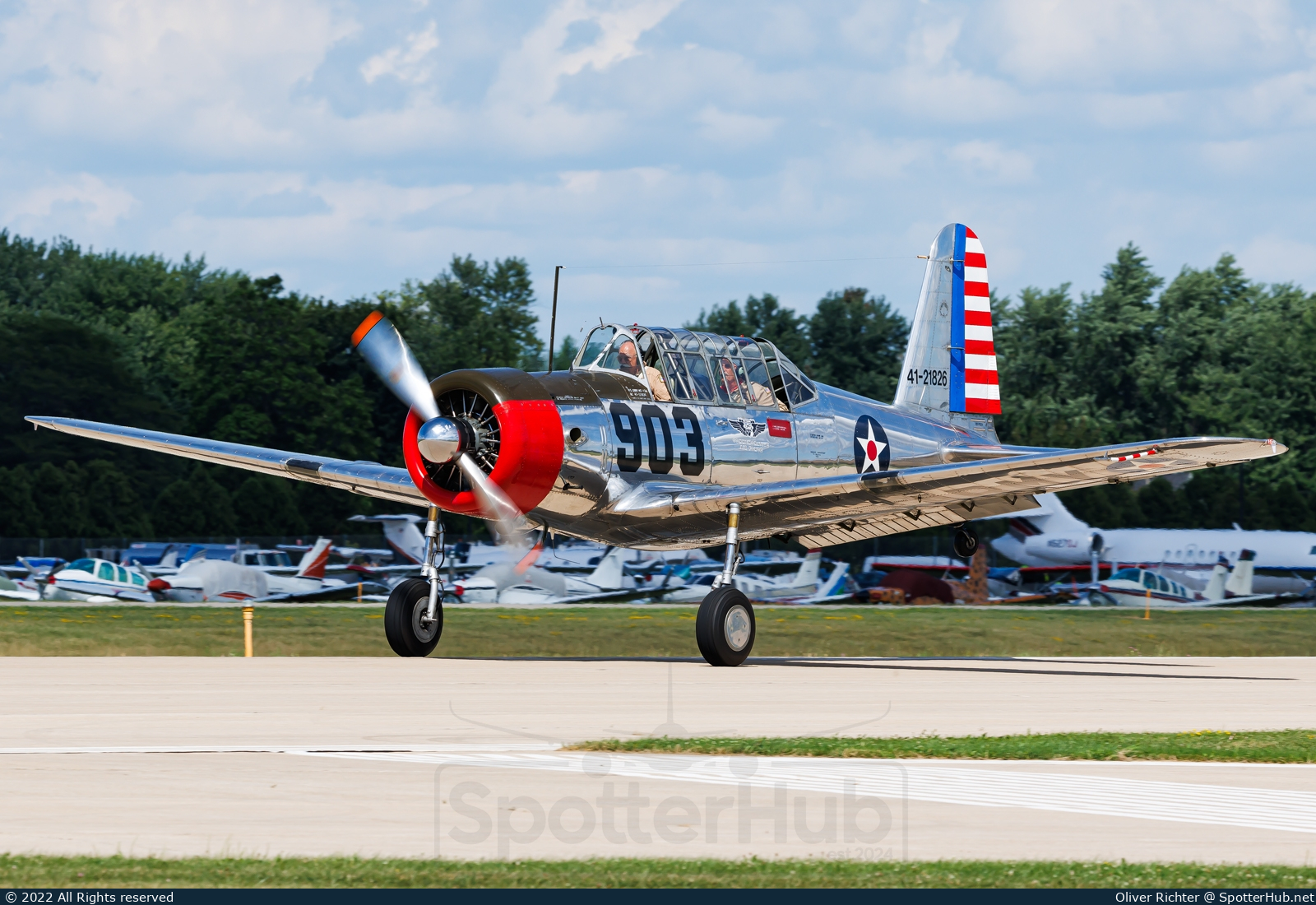 Photo of N57486 - Vultee BT-13A Valiant operated by Commemorative Air Force